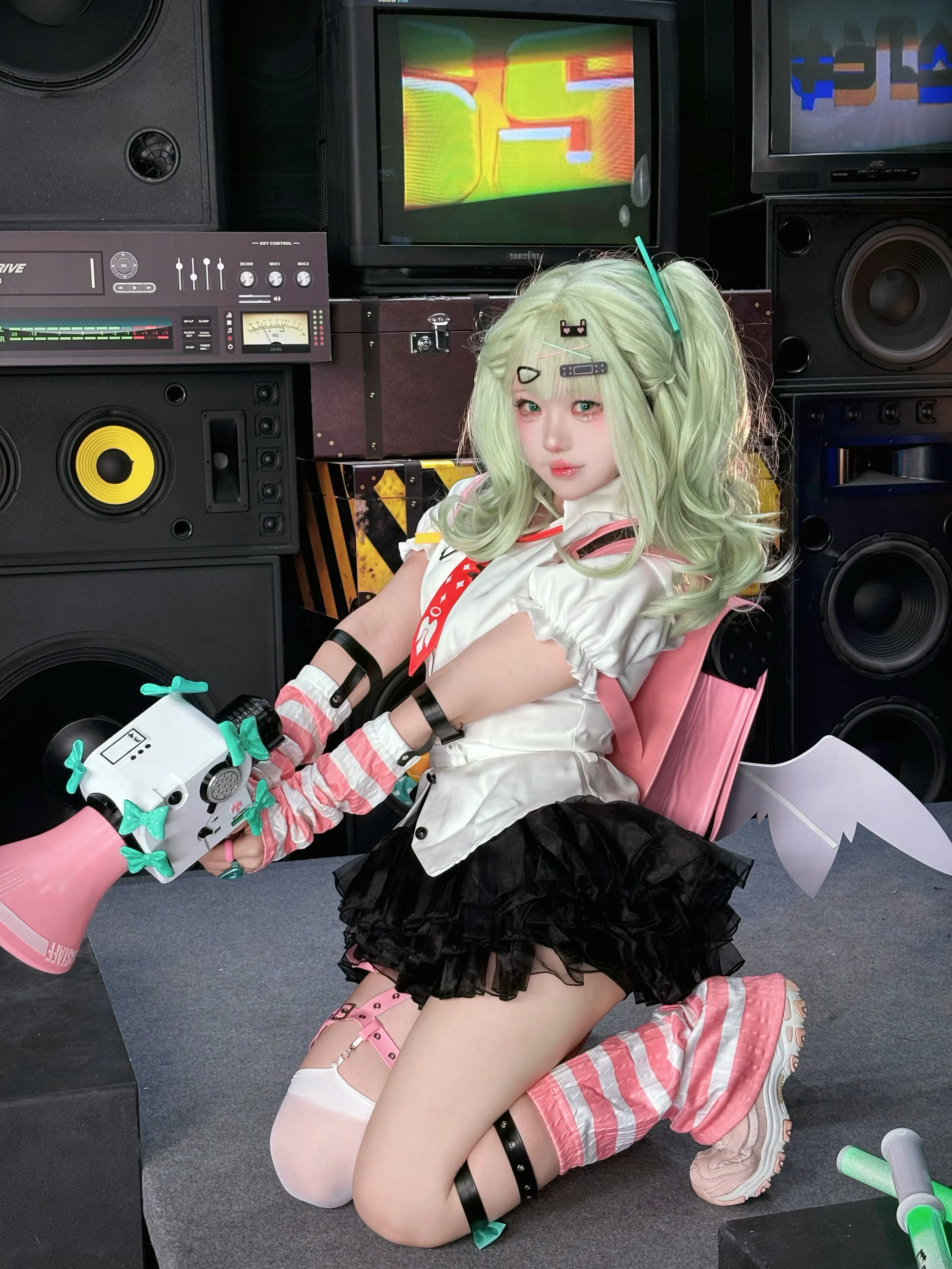 [Sunna cosplay] Zenless Zone Zero Angels of Delusion — A Mint color Highlight Moment - Image 2