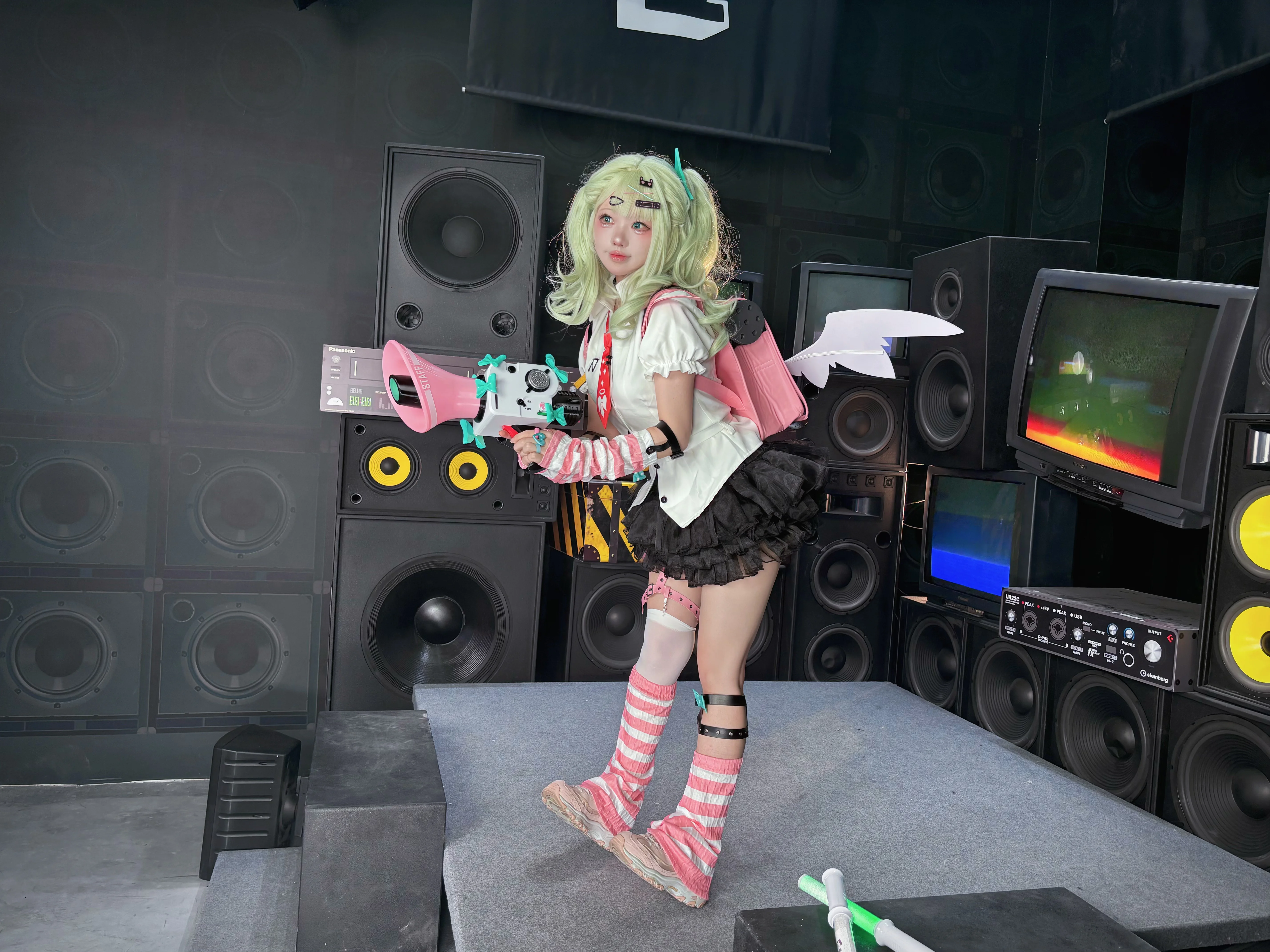 [Sunna cosplay] Zenless Zone Zero Angels of Delusion — A Mint color Highlight Moment