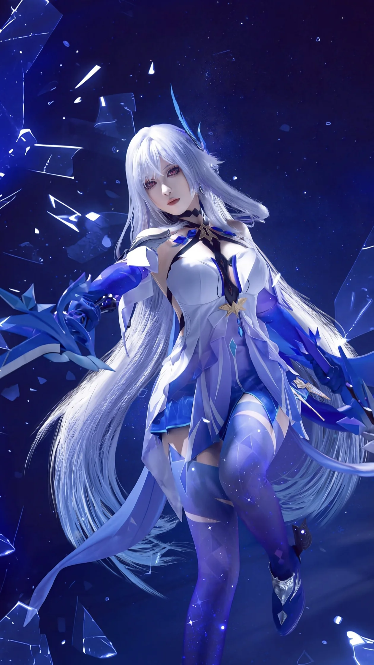 【丝柯克cos】还原原神深海中的神秘气息
