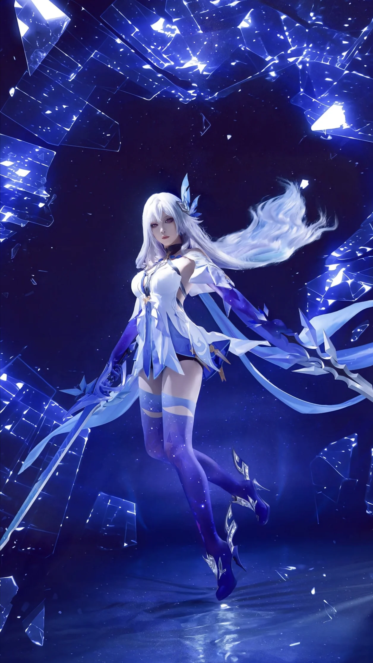 【丝柯克cos】还原原神深海中的神秘气息 - 第 5 张