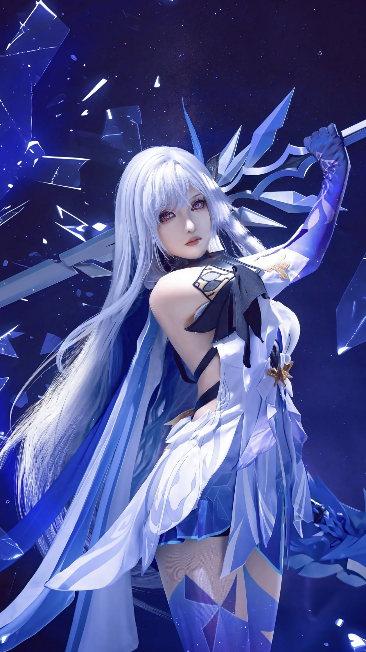 【丝柯克cos】还原原神深海中的神秘气息 - 第 6 张