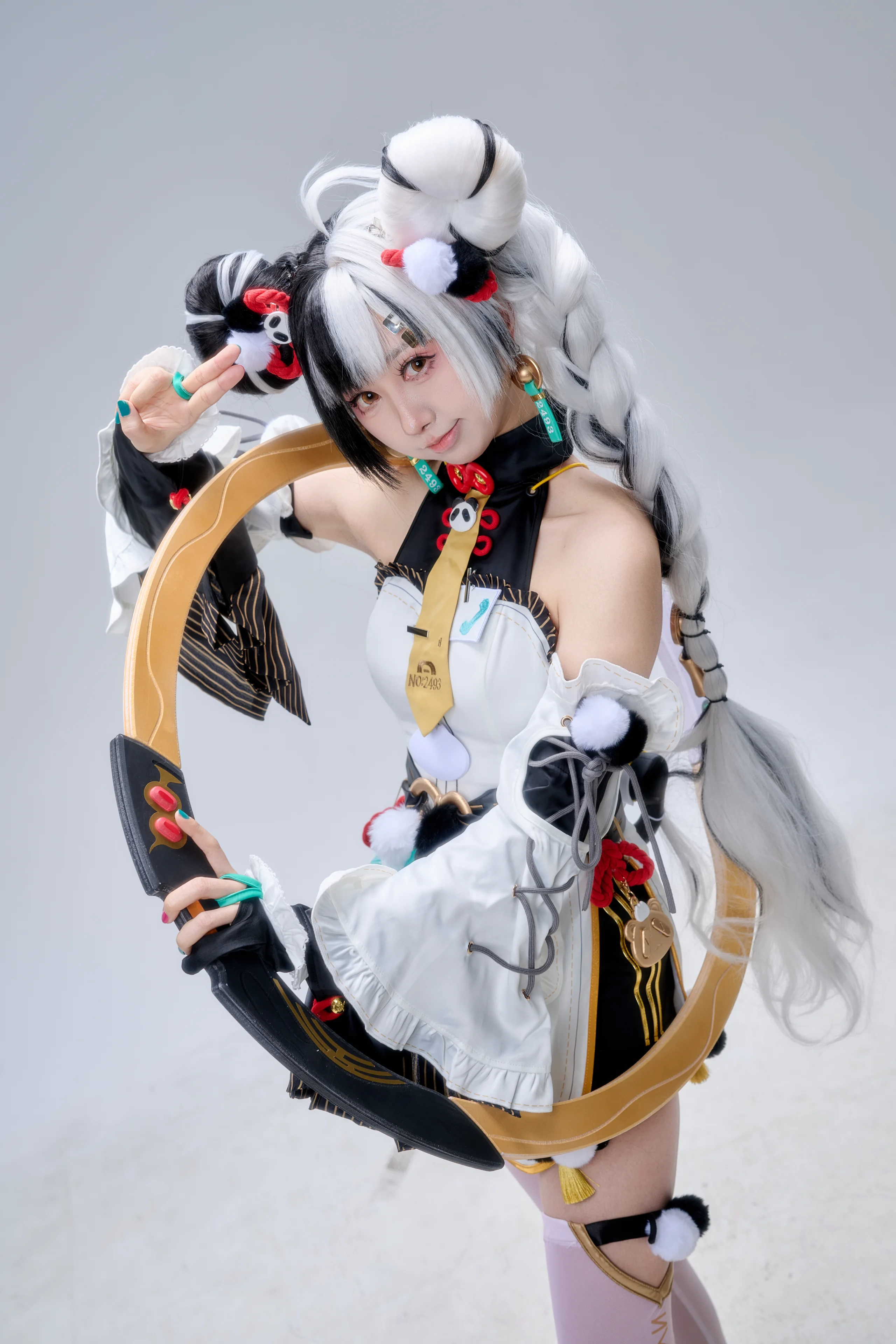 【琉音cos】绝区零里的工号2493，随时准备帮倒忙