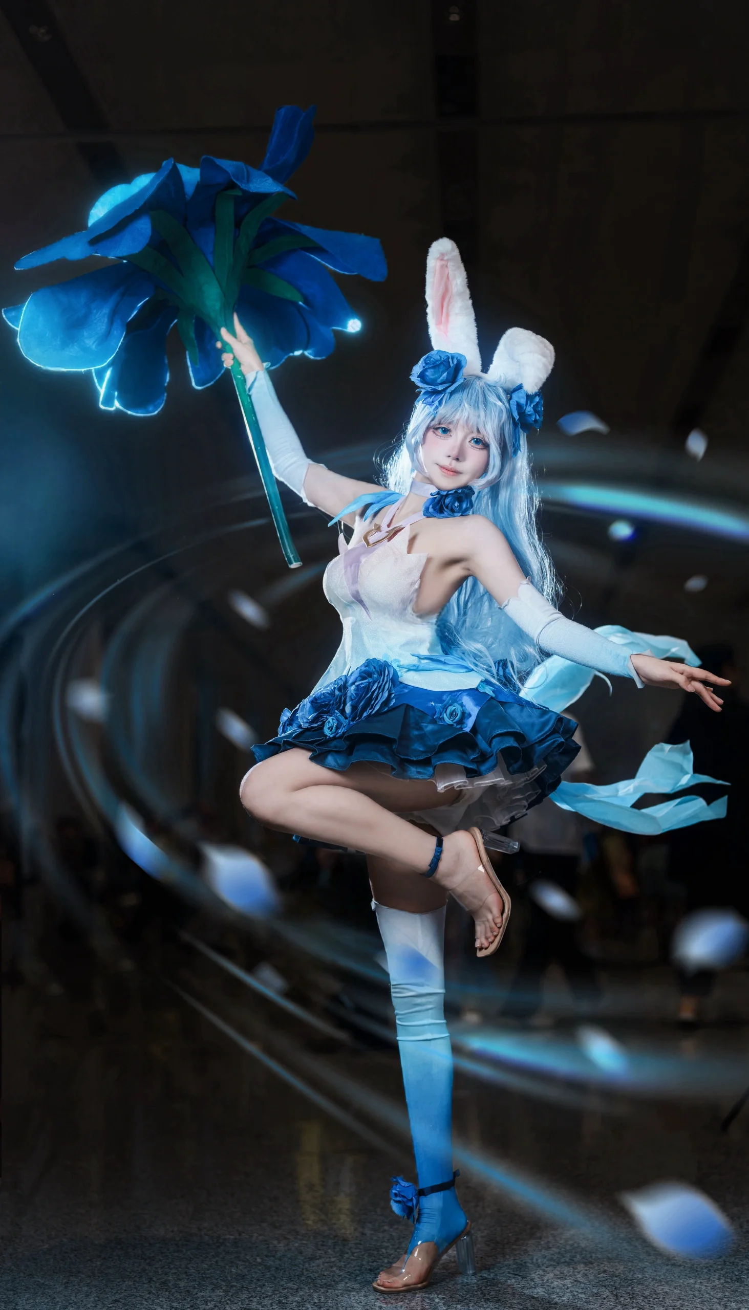 【公孙离cos】王者荣耀中的灵动花间舞 - 第4张