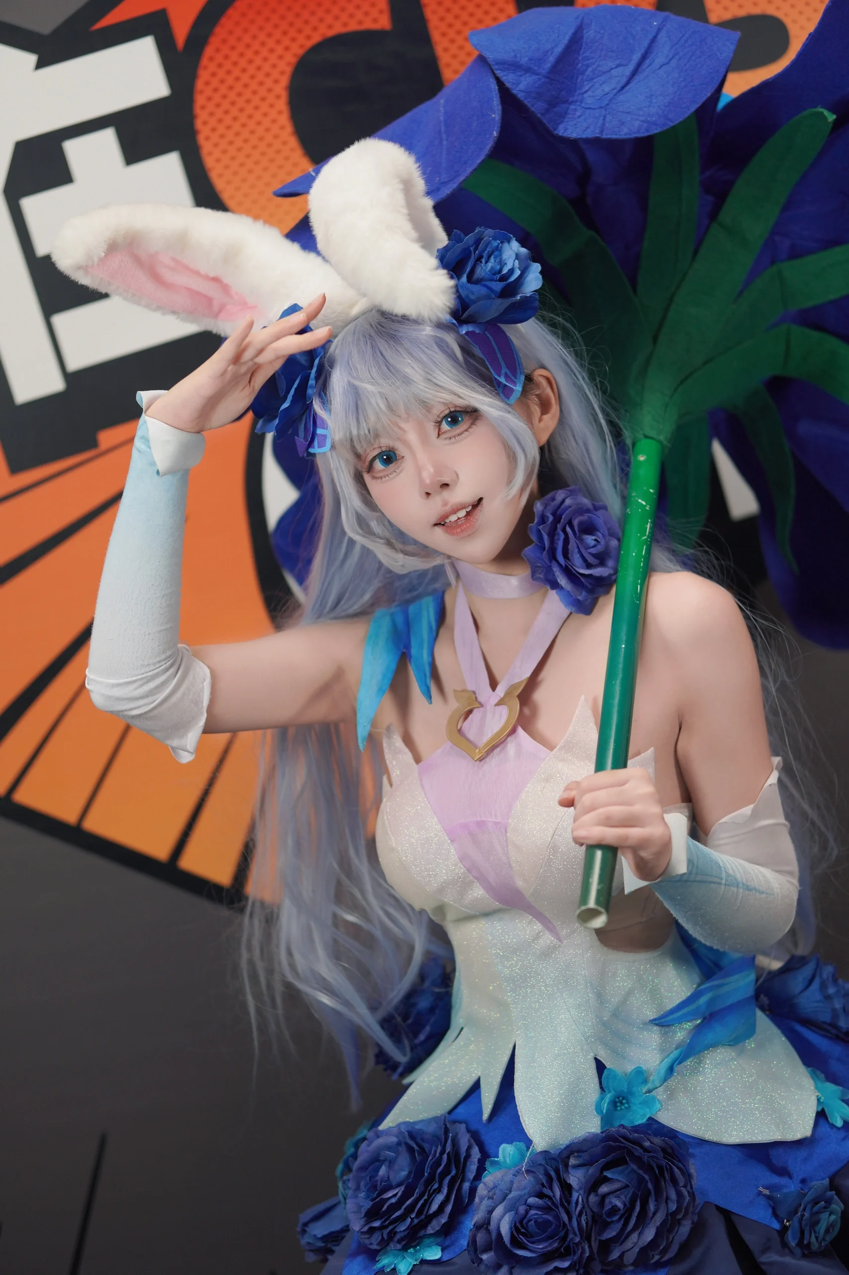 【公孙离cos】王者荣耀中的灵动花间舞 - 第6张