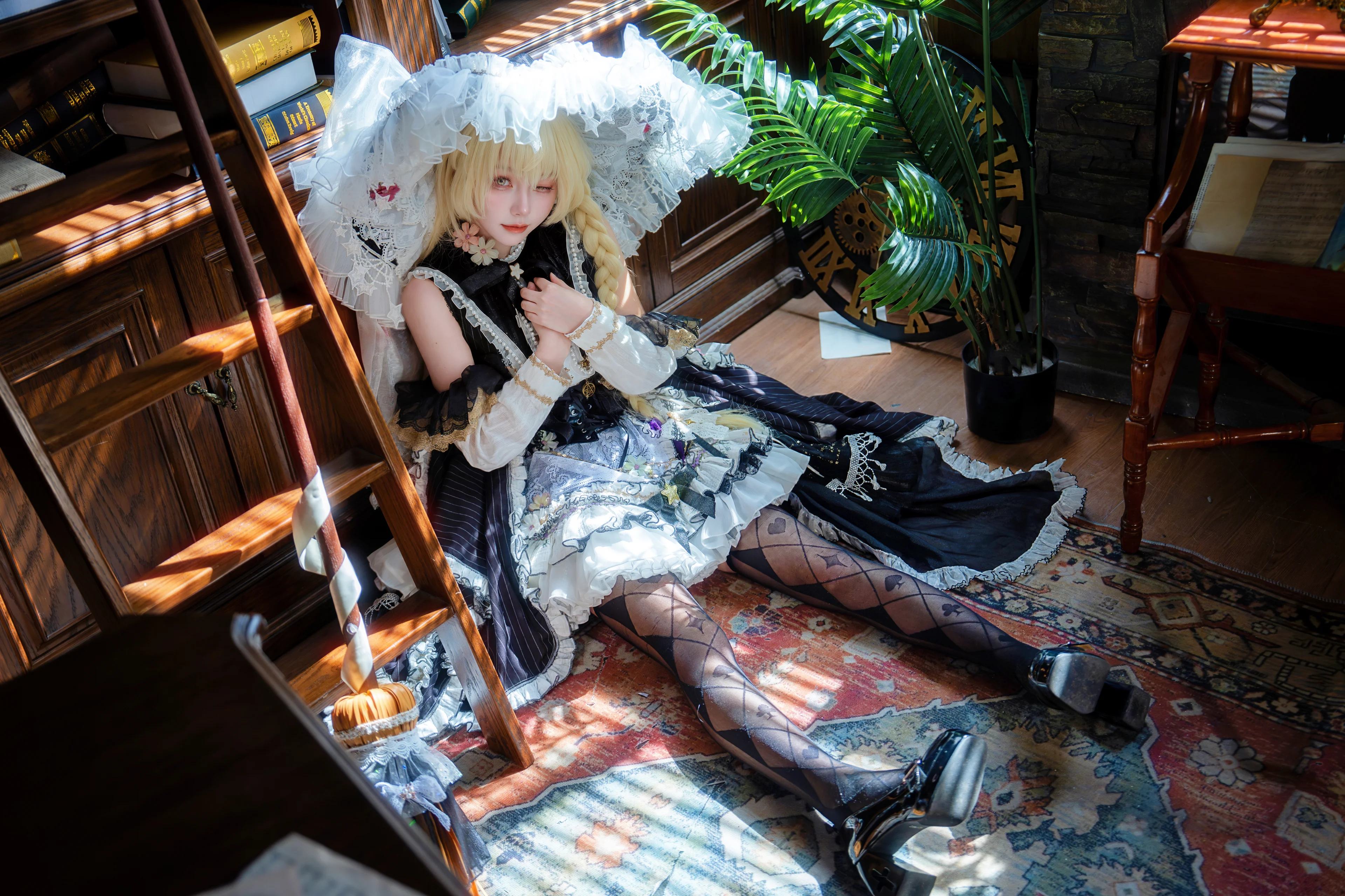【雾雨魔理沙cos】Touhou Project，图书馆里的神秘魔法 - 第14张