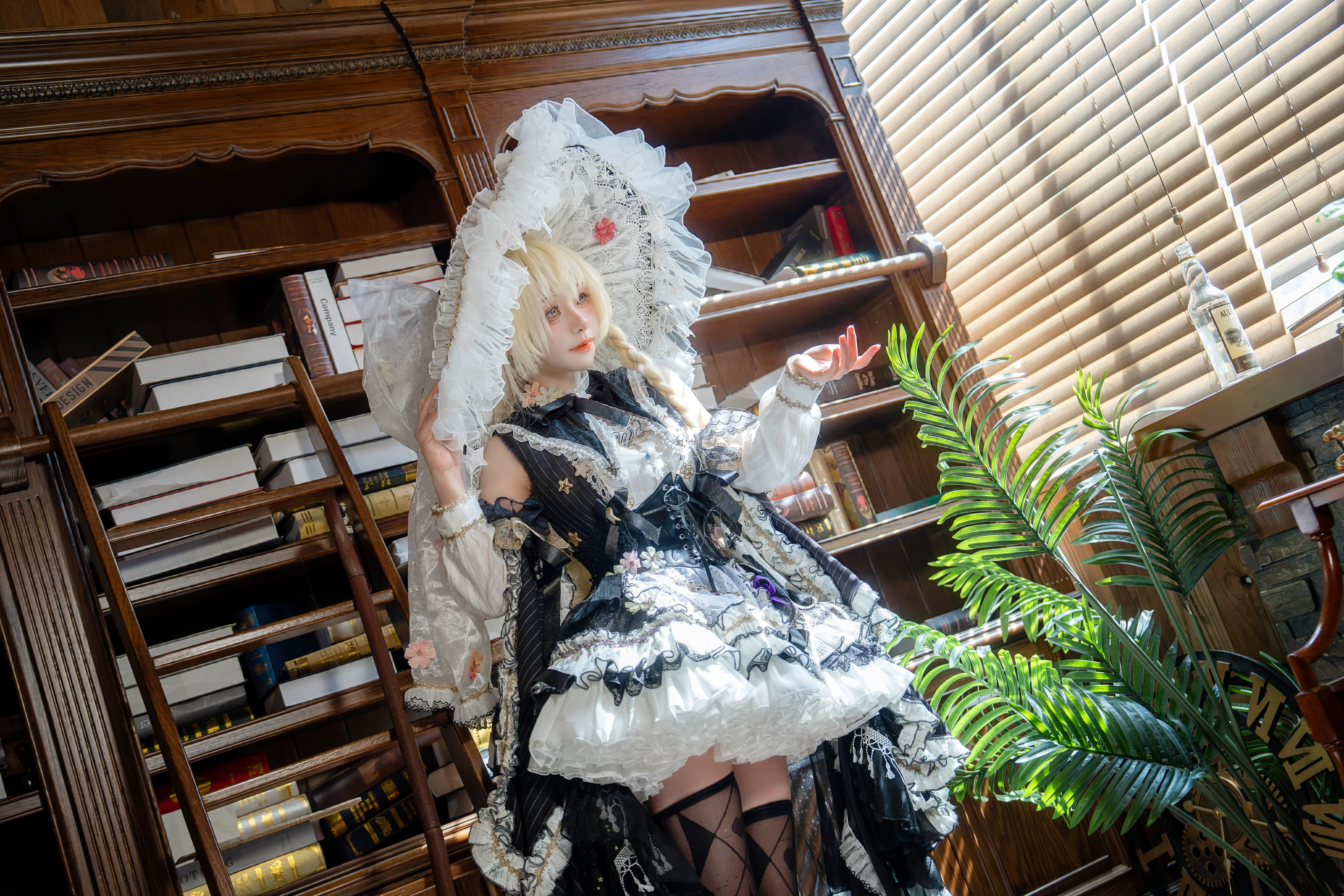 【雾雨魔理沙cos】Touhou Project，图书馆里的神秘魔法 - 第4张