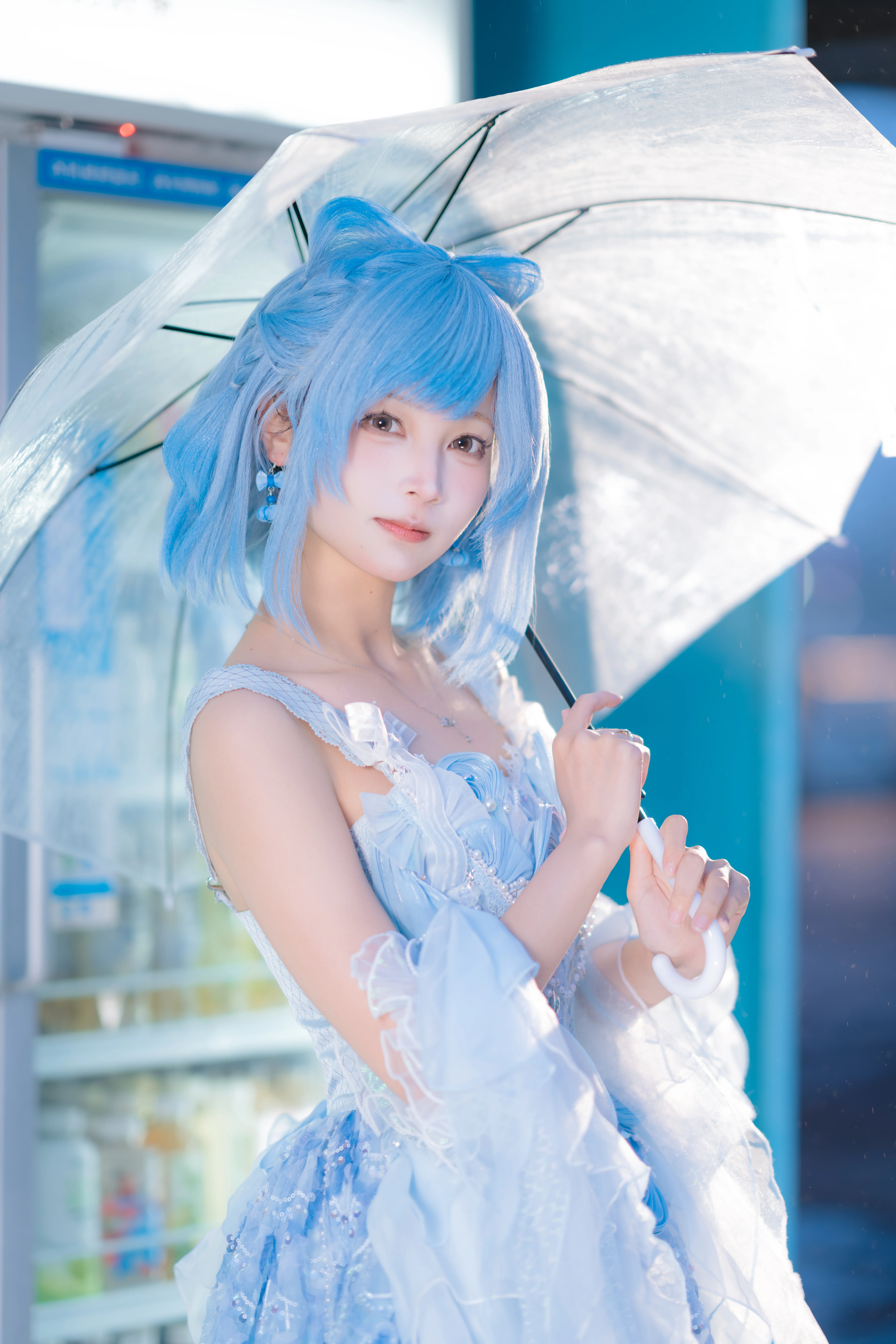 【水藍藍cos】把洛克王國世界的魔法帶到現實夜景裡 - 第 4 張