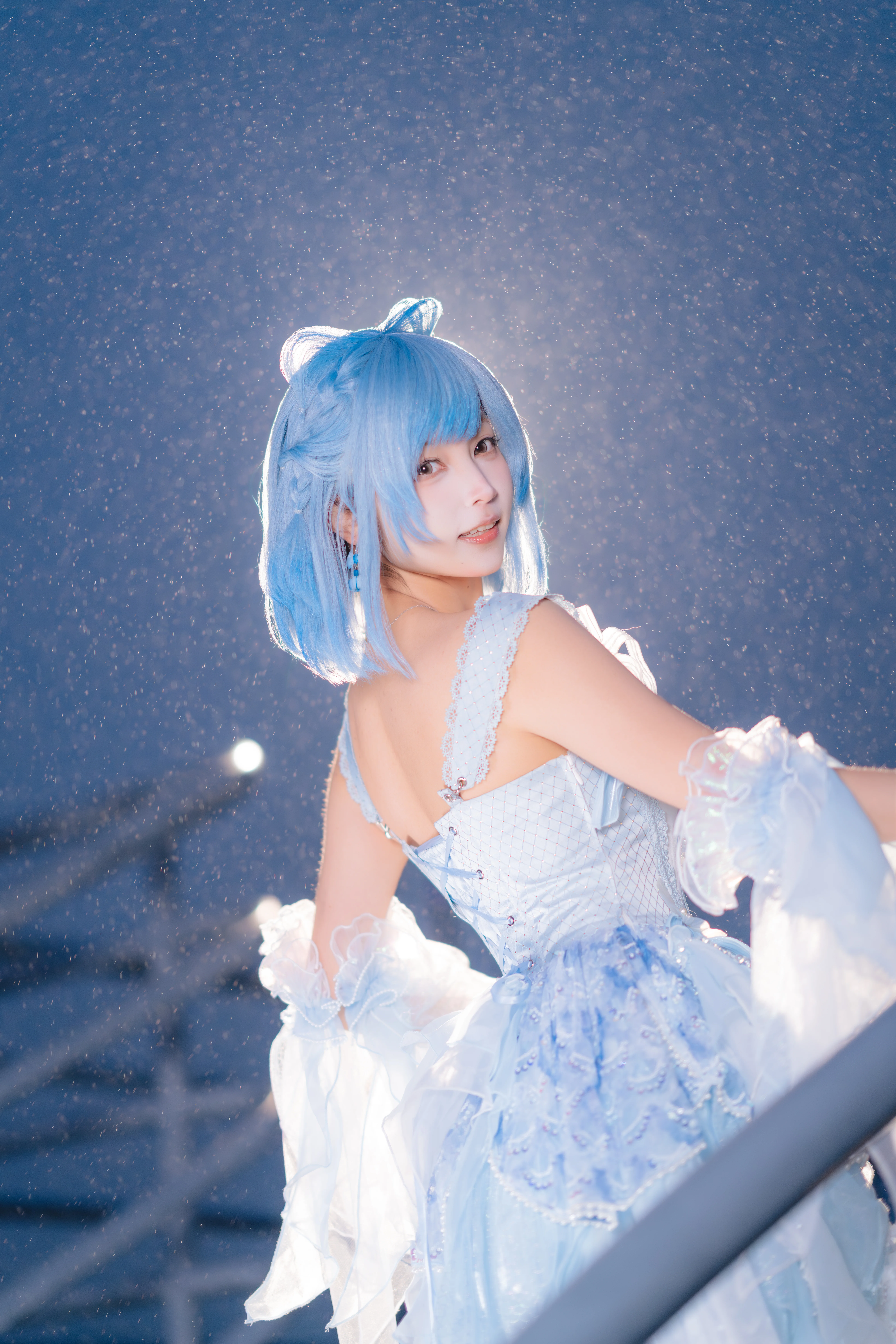 【水蓝蓝cos】洛克王国世界的蓝调雨夜 - 第 4 张