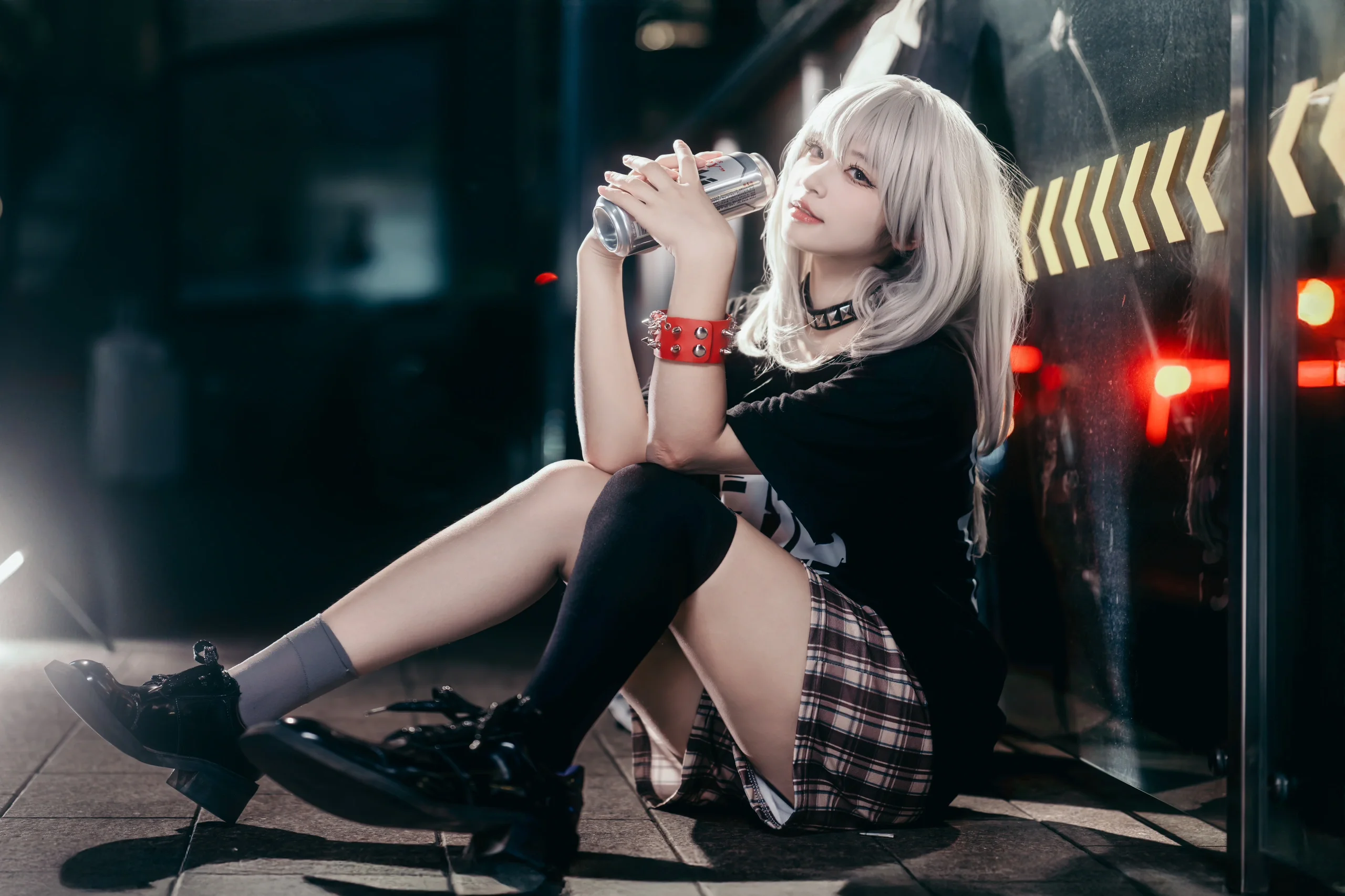 【河原木桃香cos】夜色與霓虹中的GIRLS BAND CRY樂隊日常 - 第 6 張