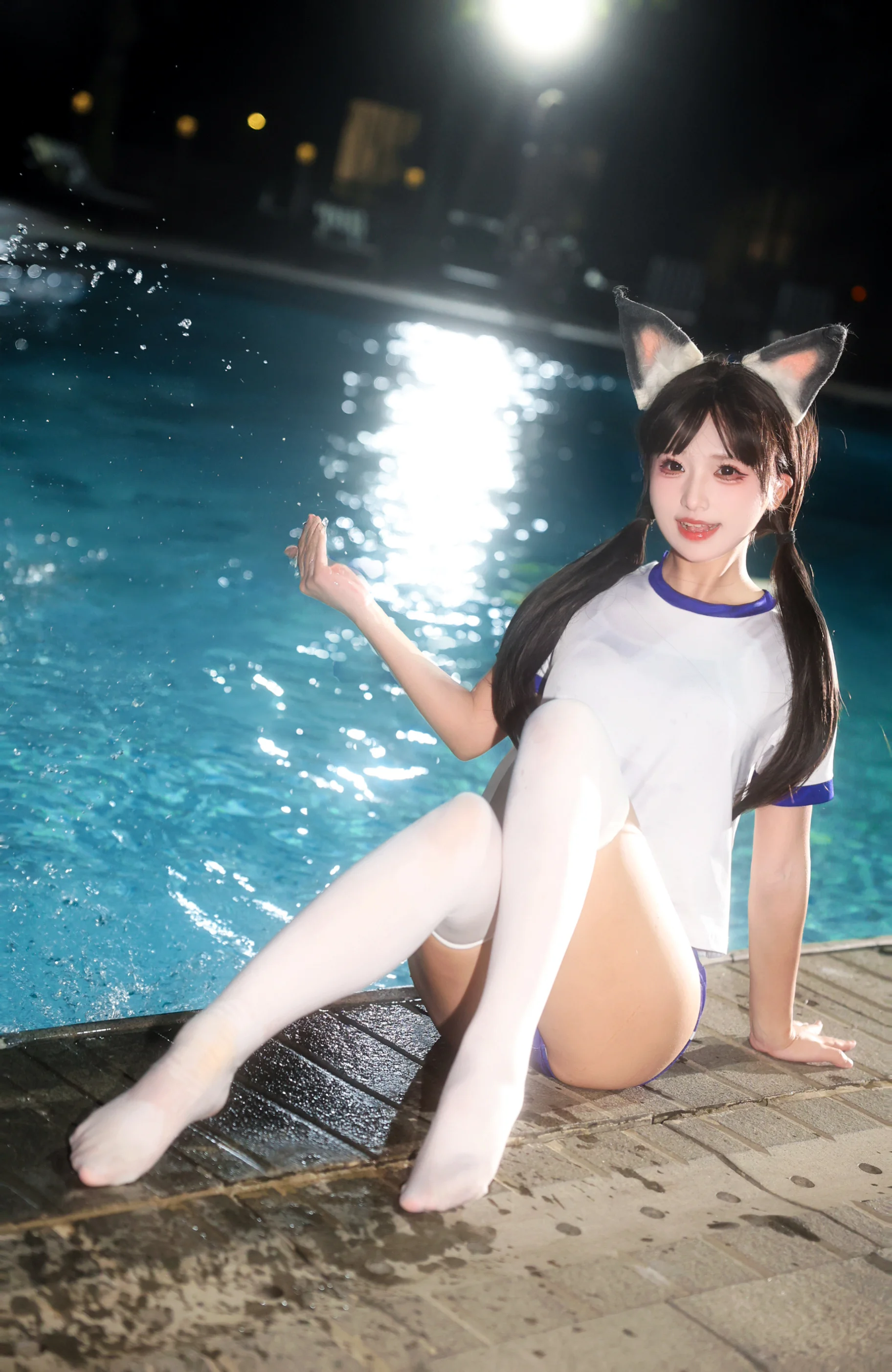 【胡桃cos】永劫无间泳装，池畔水光夏日记录 - 第 2 张