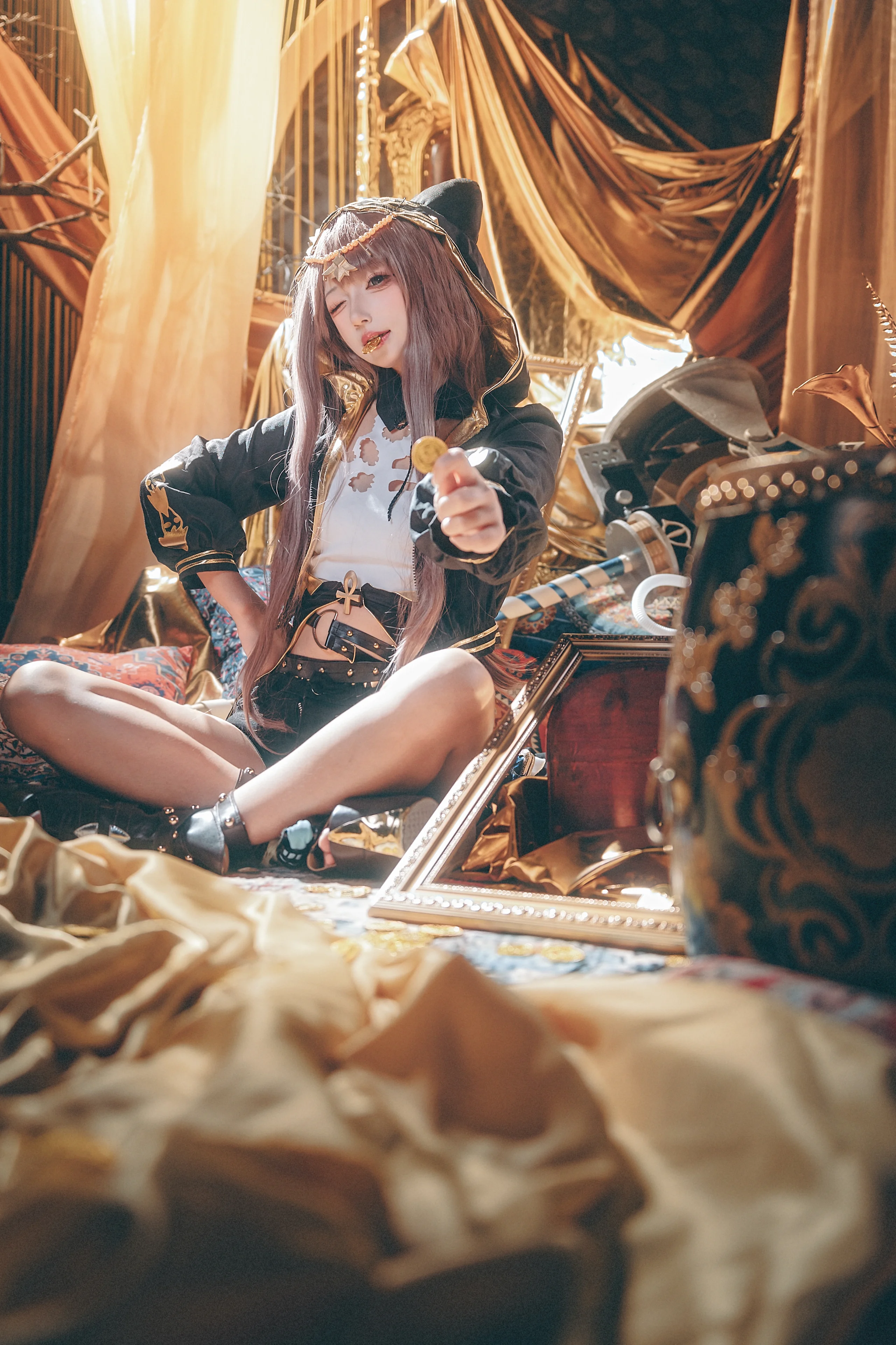 【佩佩cos】明日方舟里的金库猫猫