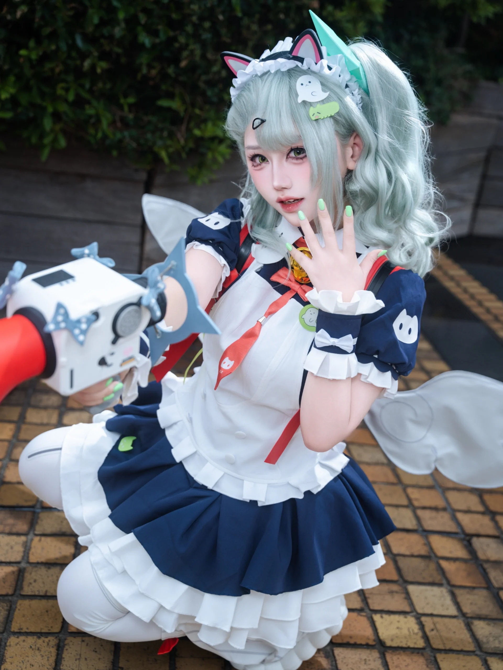 【千夏cos】绝区零妄想天使，薄荷色的甜蜜暴击