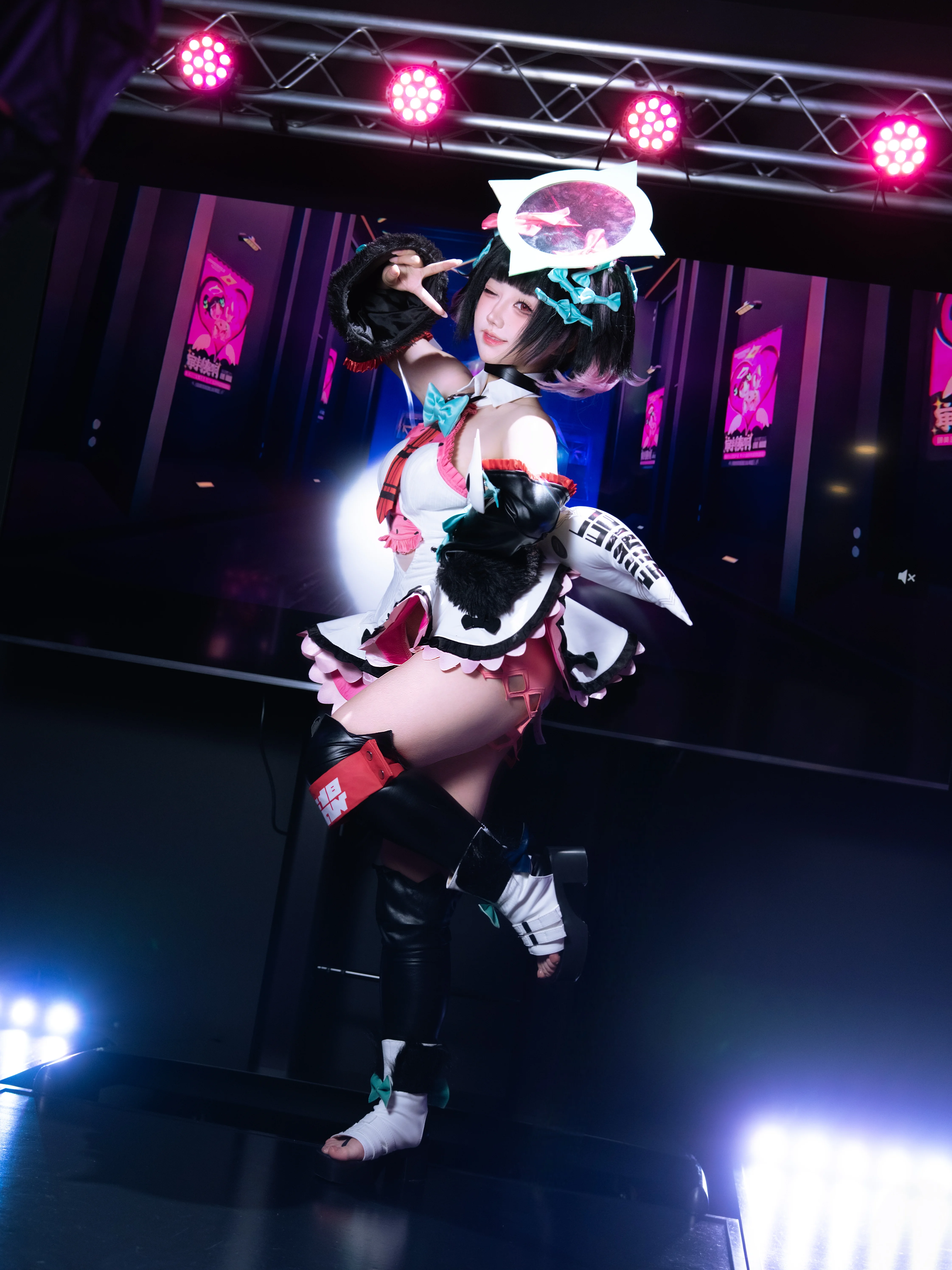 【南宫羽cos】绝区零妄想天使，舞台上的电音刺客