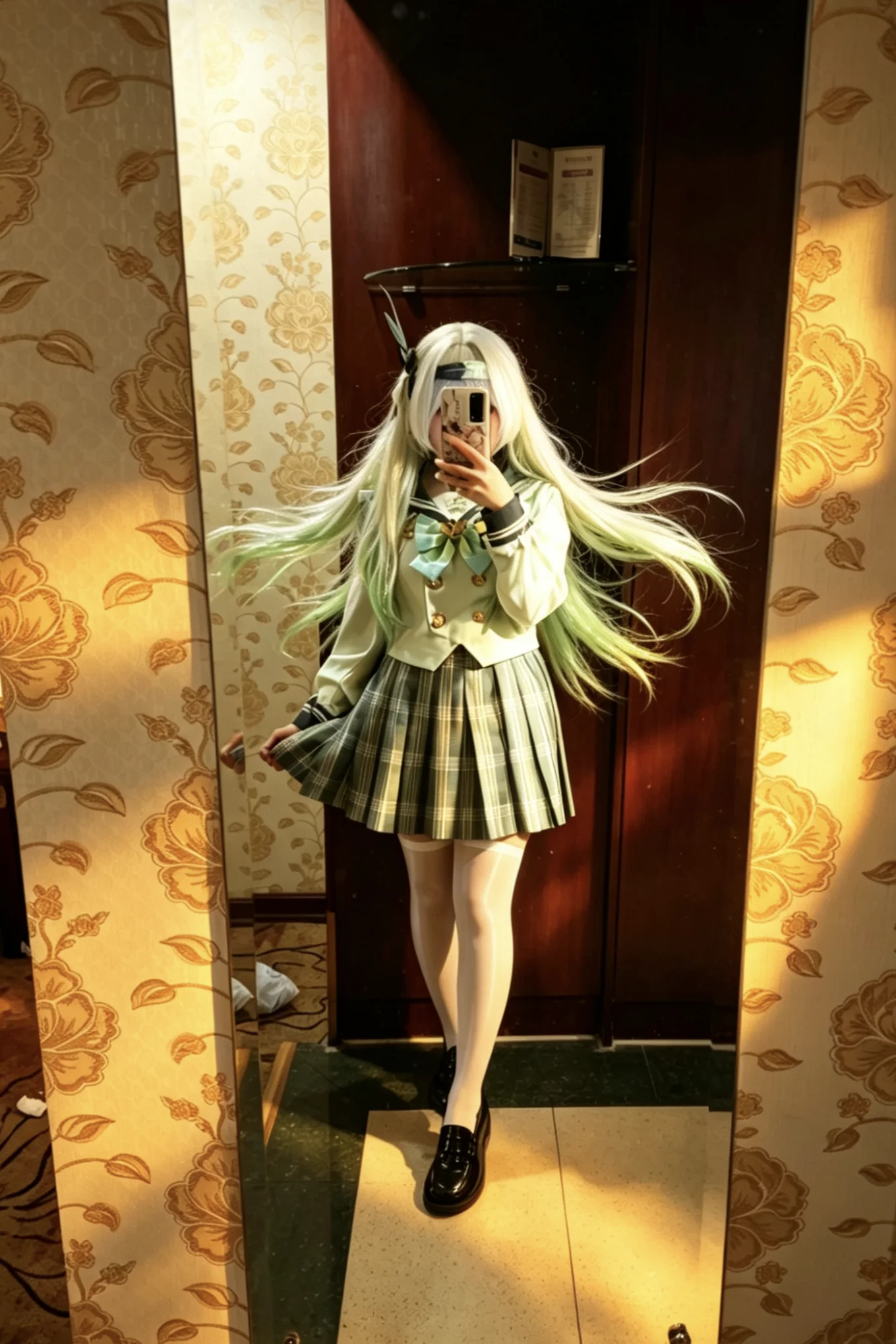【流萤cos】崩坏星穹铁道里生日快乐，春日手信的问候 - 第 1 张
