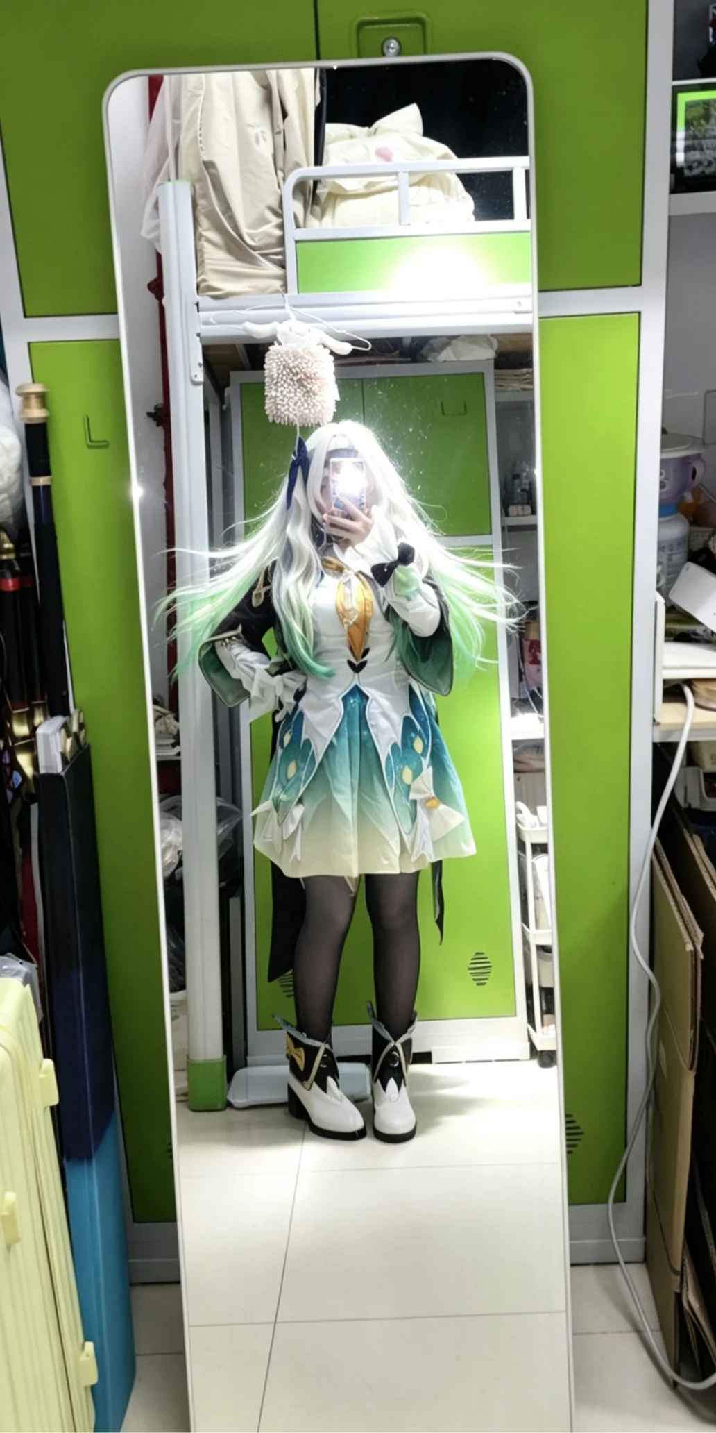 【流萤cos】崩坏星穹铁道里生日快乐，春日手信的问候 - 第 3 张