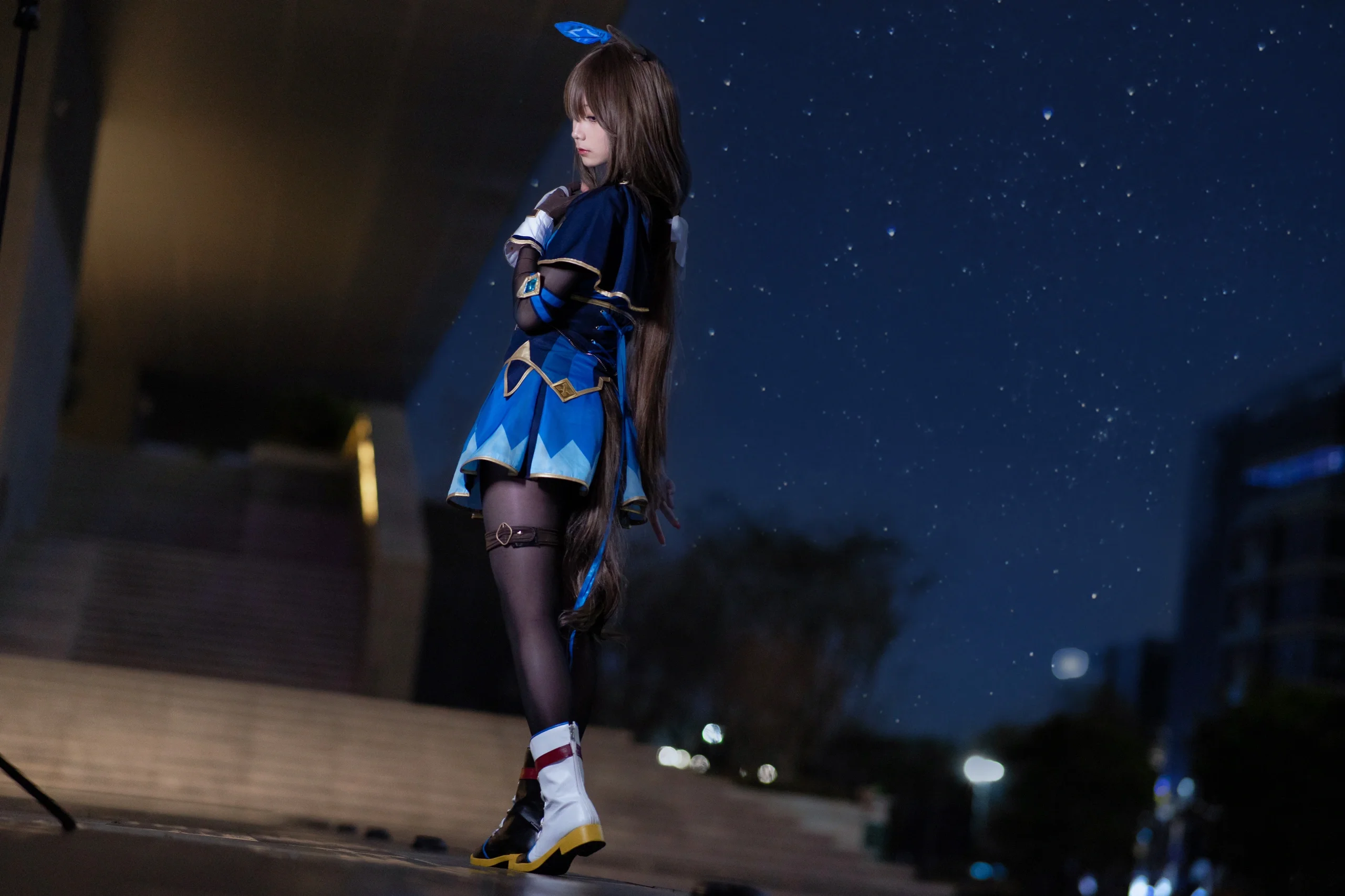 【爱慕织姬cos】仰望星空，今晚的一等星是你吗 - 第 2 张