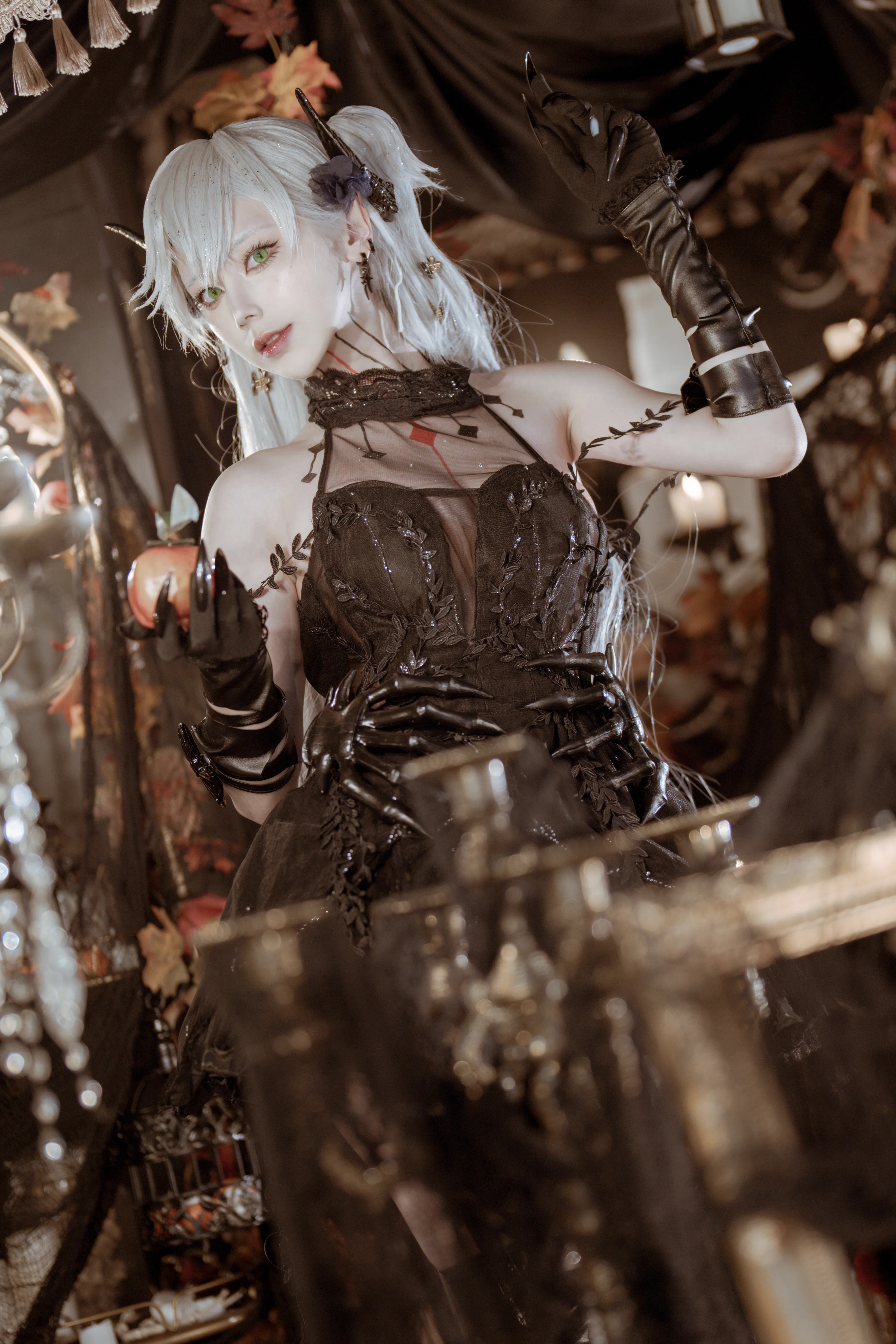 【莉莉絲cos】FGO夜與風暴之女十週年禮服 - 第 1 張