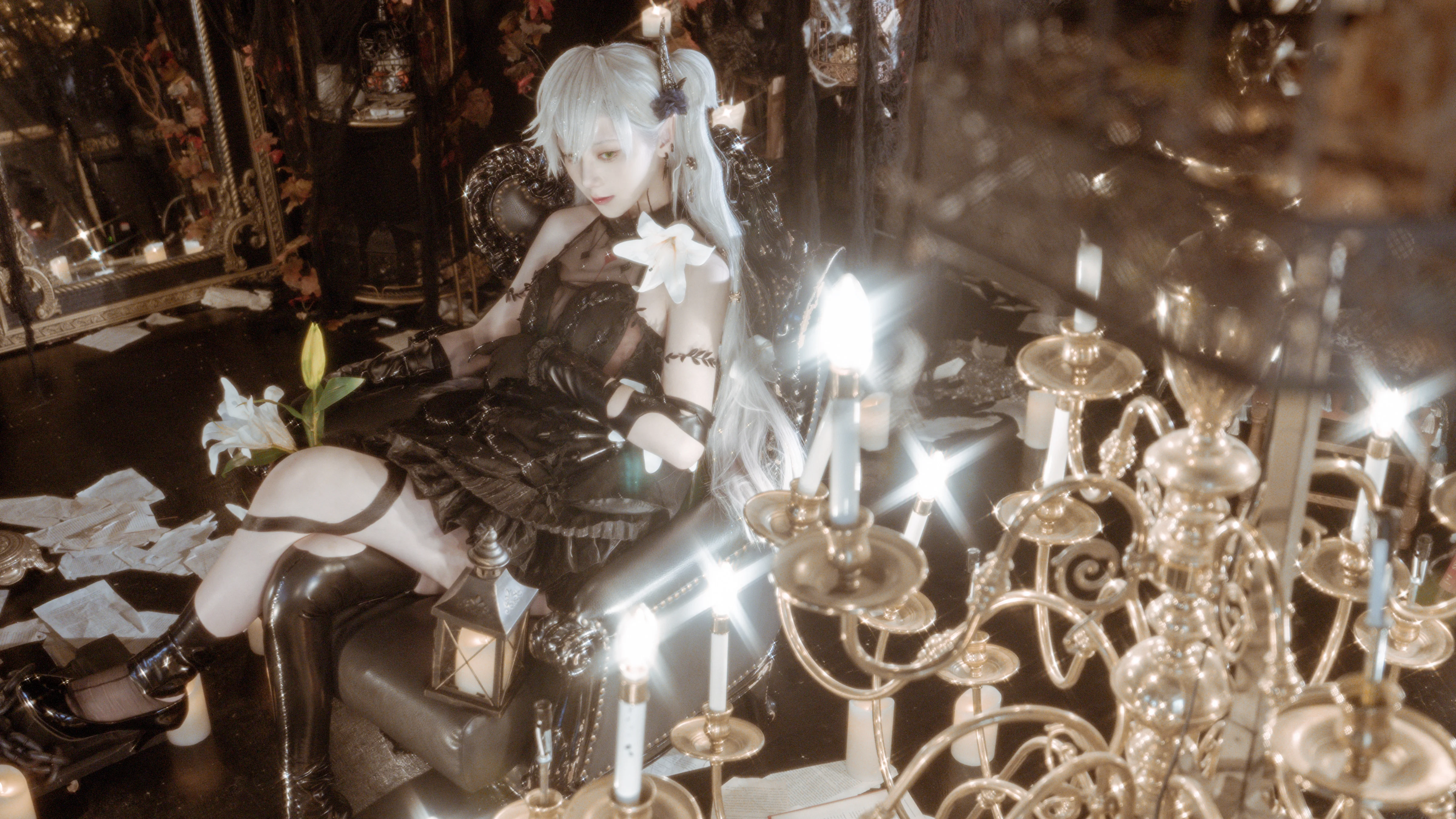【莉莉絲cos】FGO夜與風暴之女十週年禮服 - 第 10 張