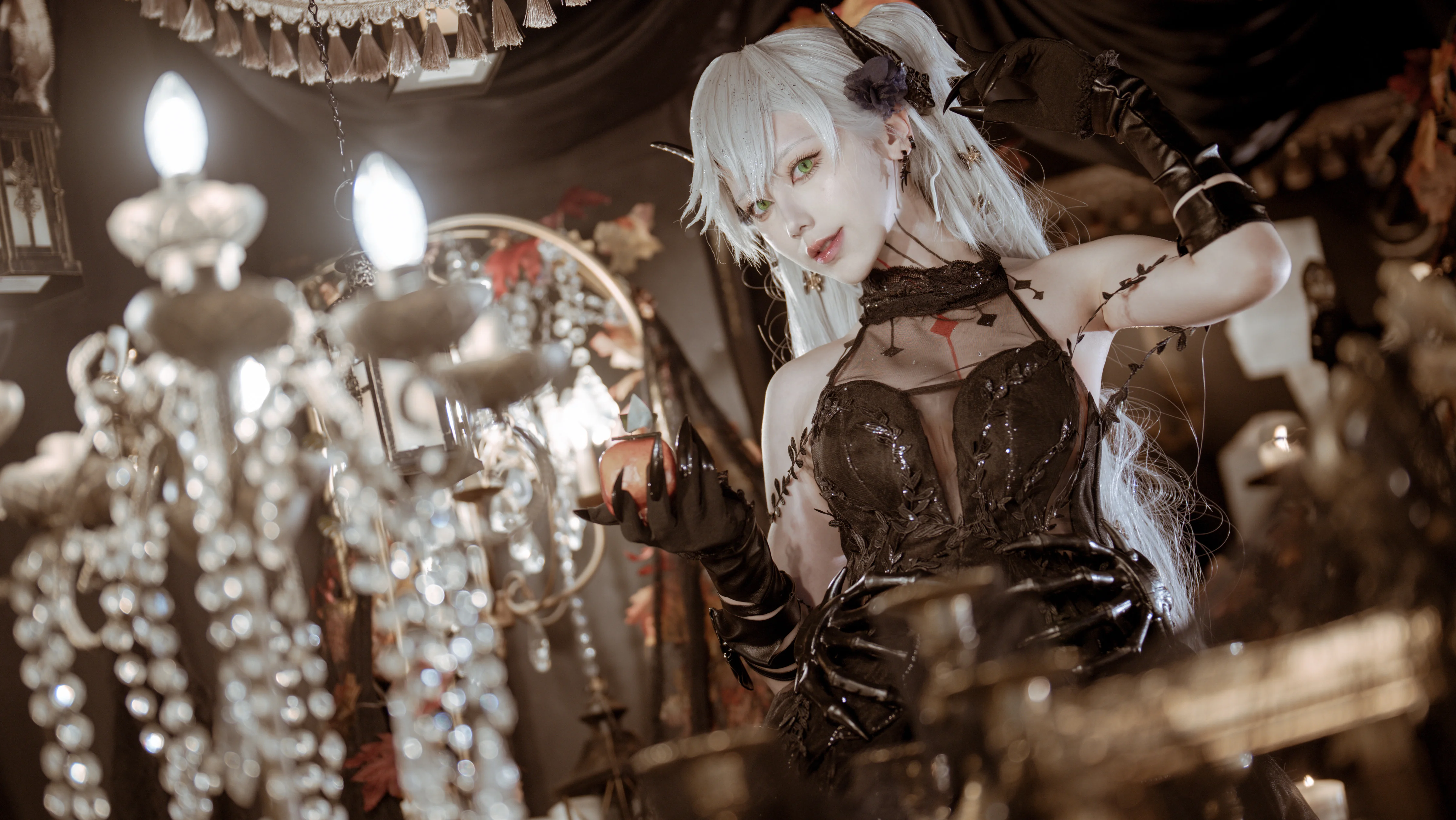 【莉莉絲cos】FGO夜與風暴之女十週年禮服 - 第 2 張