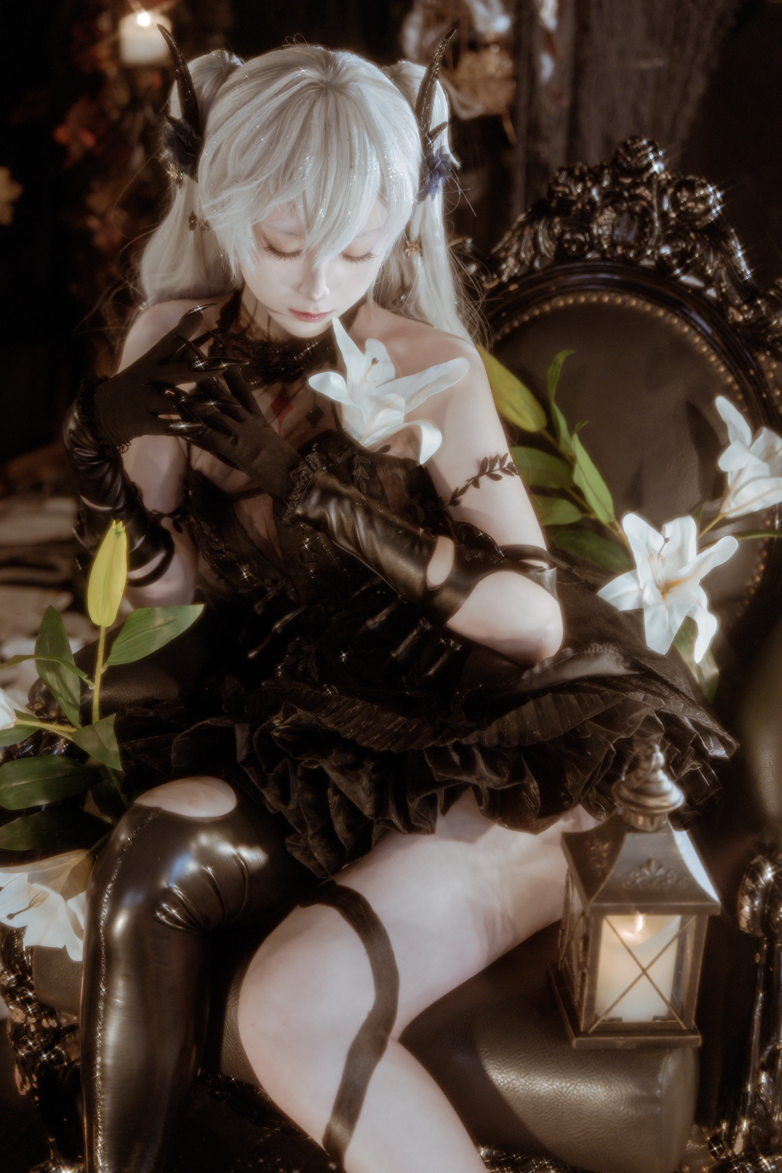 【莉莉絲cos】FGO夜與風暴之女十週年禮服 - 第 9 張