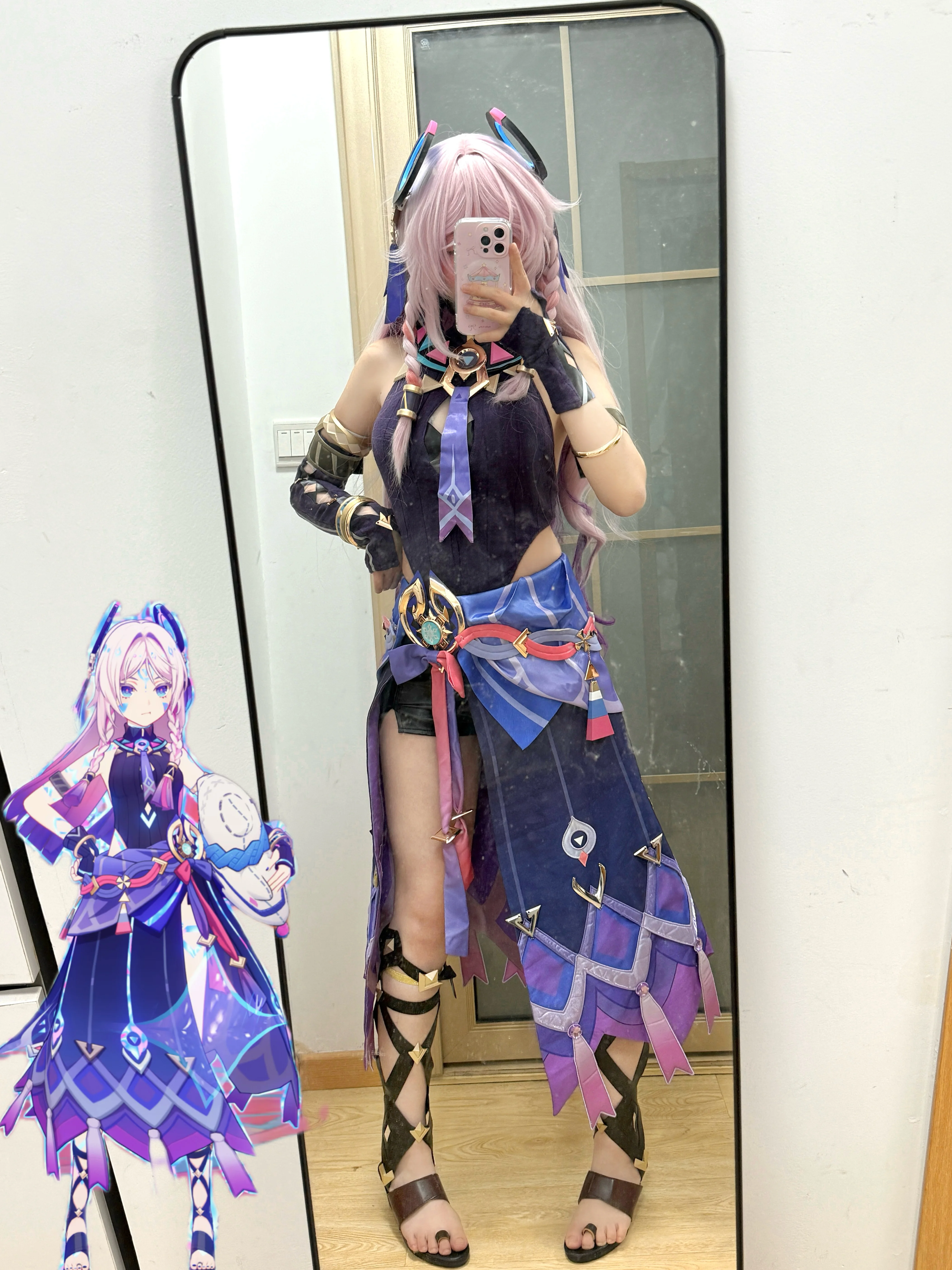 【茜特菈莉cos】完美还原次元依的质感