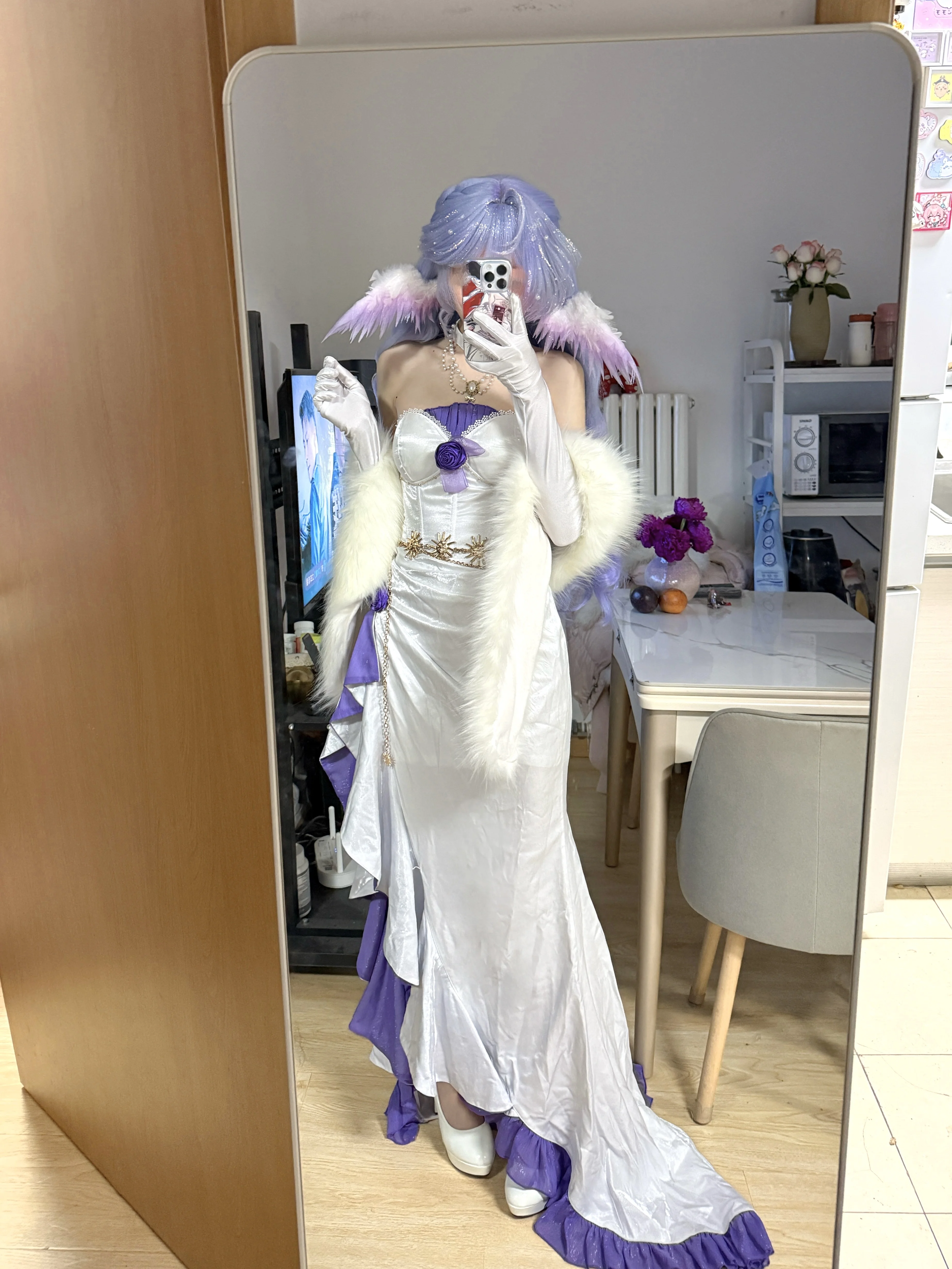 【知更鸟cos】《崩坏：星穹铁道》中华丽降临的白羽天使 - 第4张