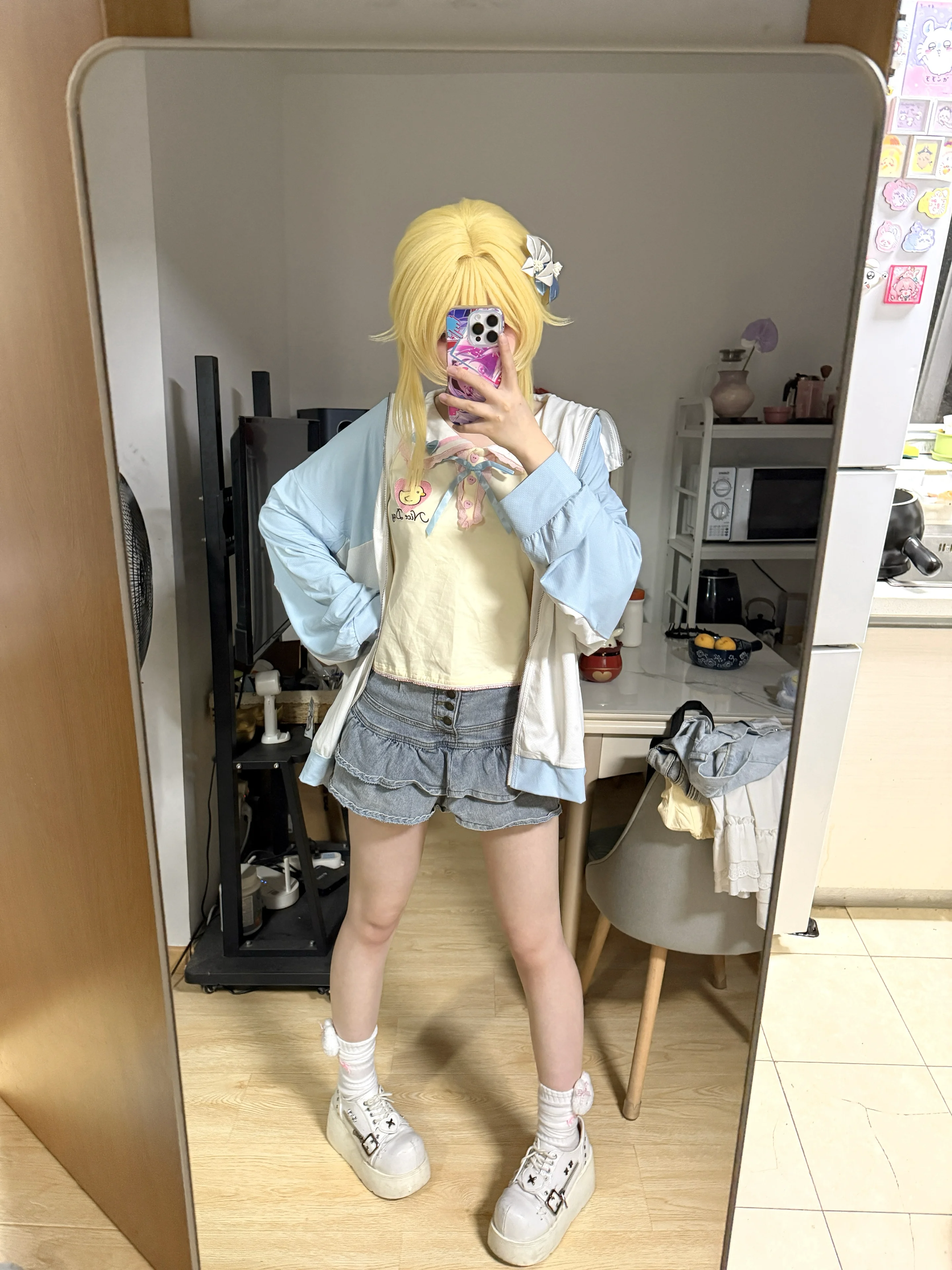 【荧妹cos】脆脆鲨联名风格的私设旅人