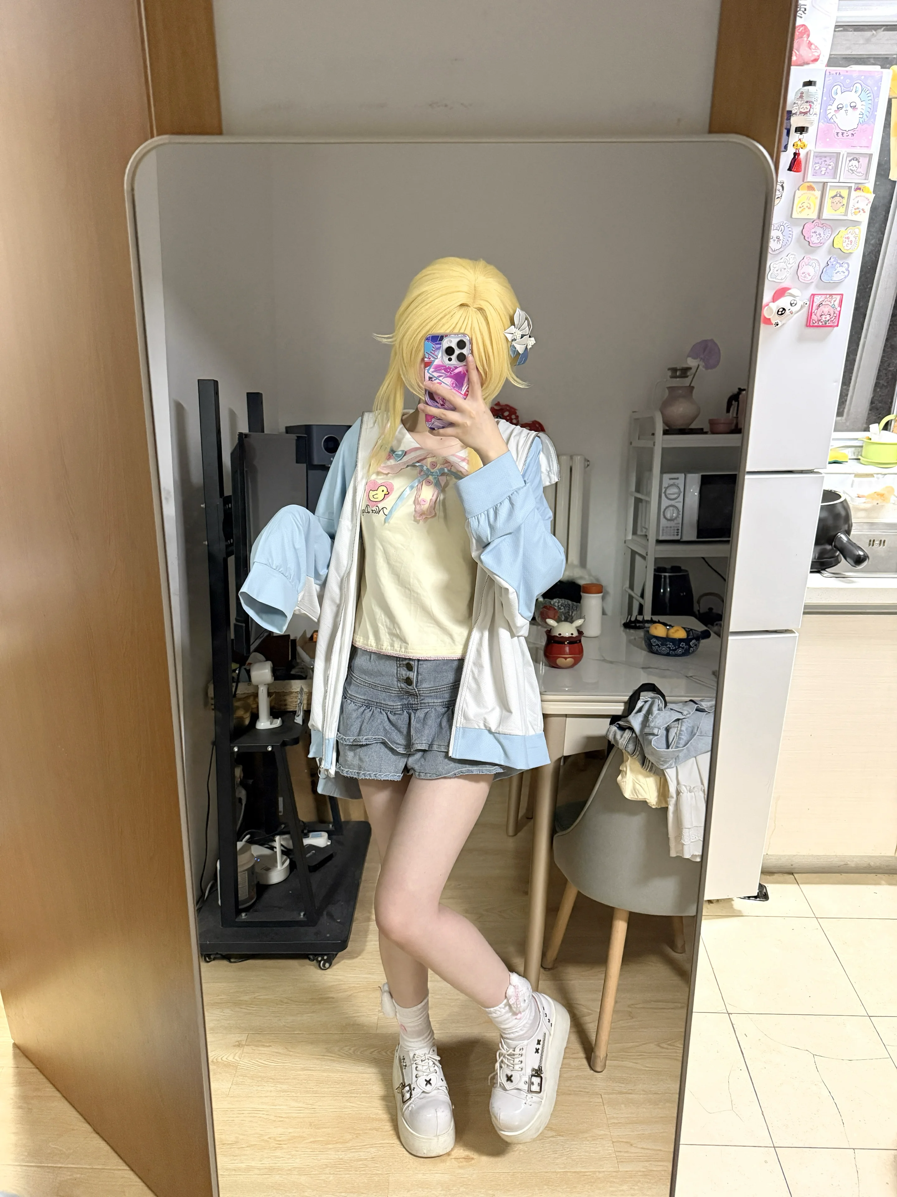 【荧妹cos】脆脆鲨联名风格的私设旅人 - 第 2 张