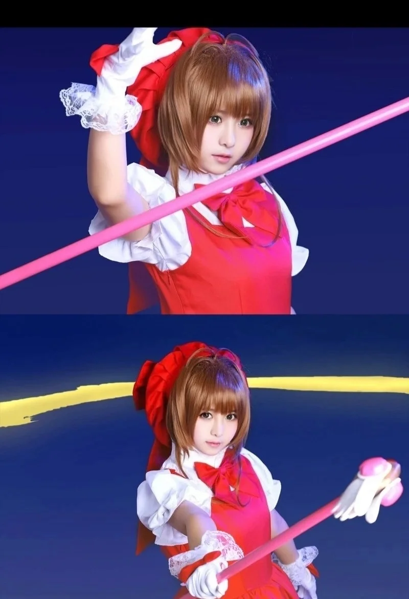 【小樱cos】魔卡少女樱，十年前亲手做的鸟头杖和战袍 - 第 4 张