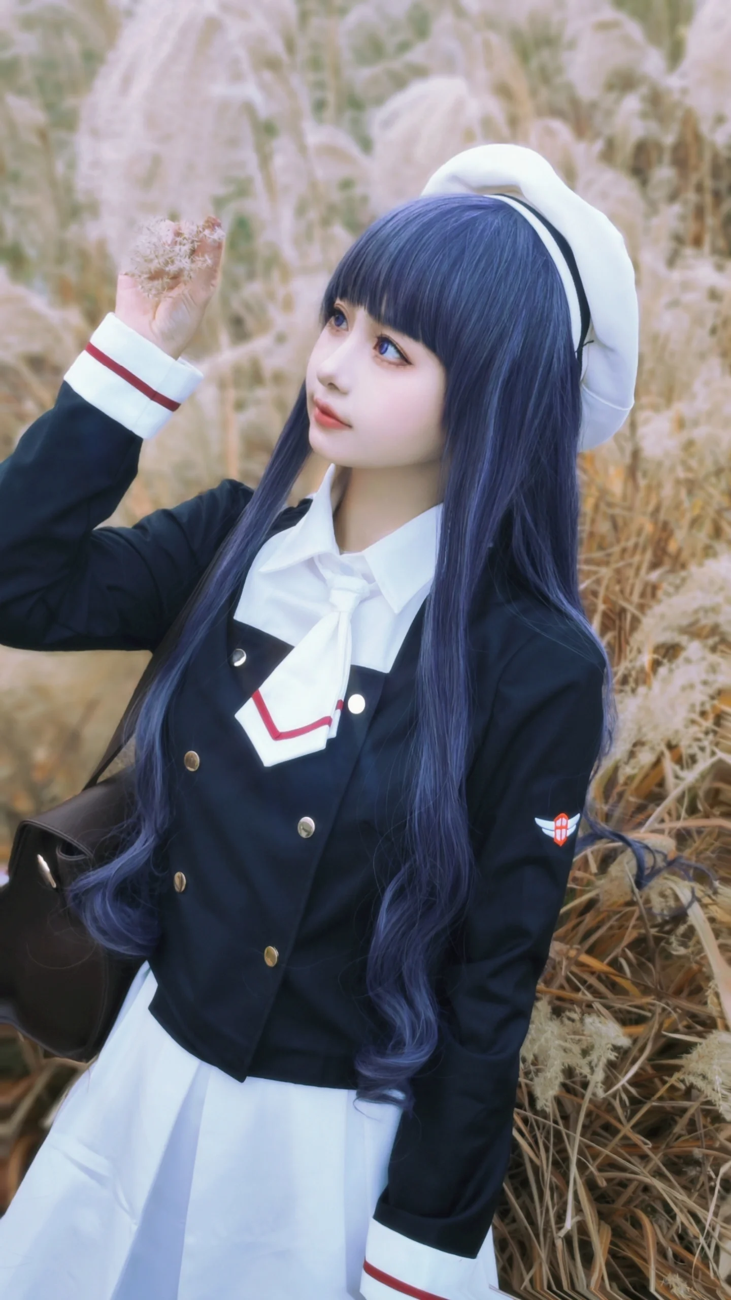 【大道寺知世cos】魔卡少女樱里的知世就是力量，漫展第一天小樱太少啦 - 第 3 张