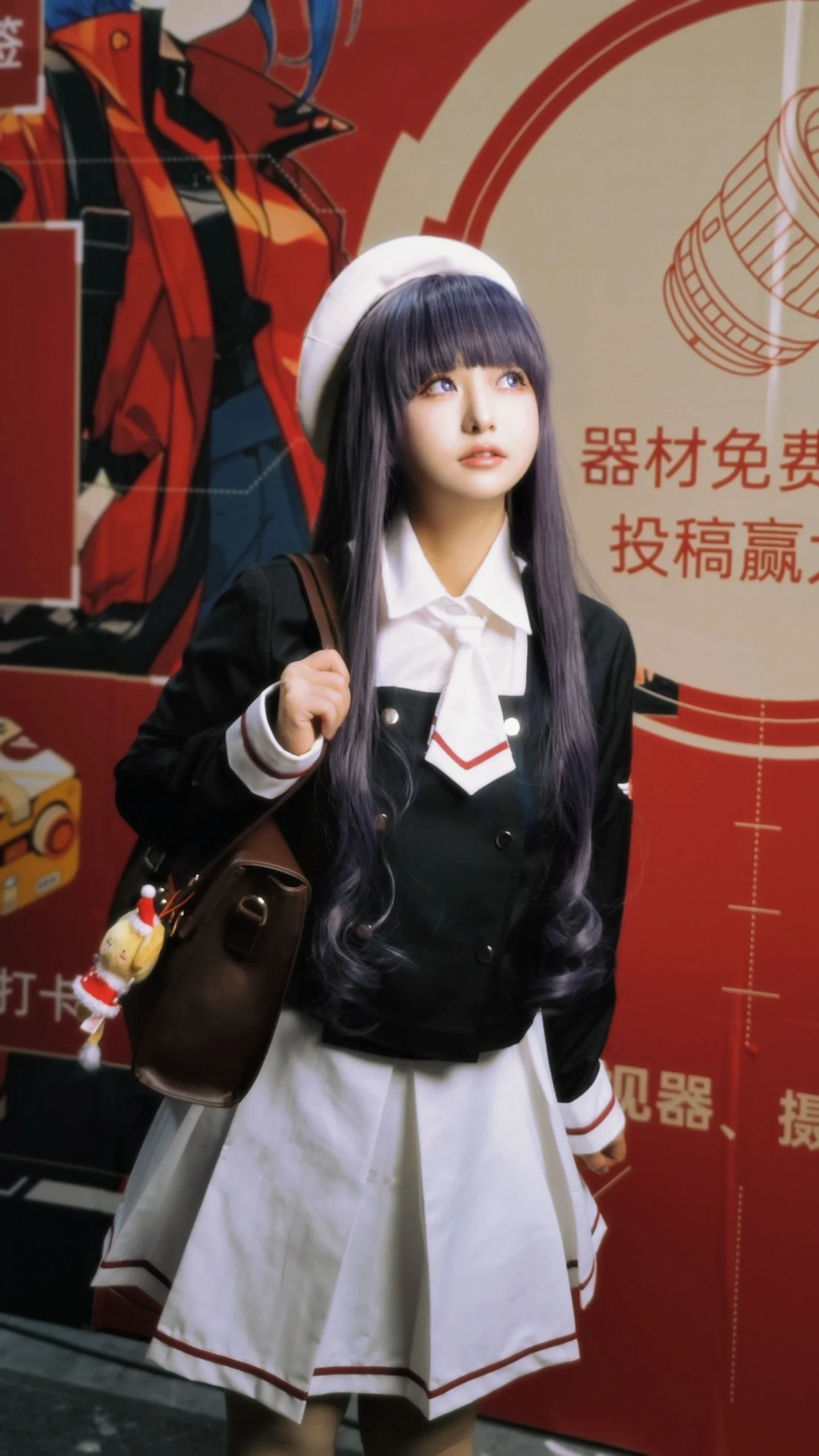 【大道寺知世cos】魔卡少女樱里的知世就是力量，漫展第一天小樱太少啦 - 第 4 张
