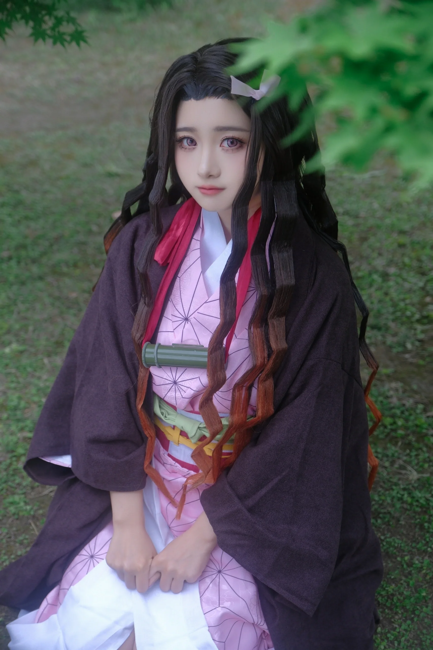 【祢豆子cos】克服阳光的鬼灭之刃户外拍摄记录 - 第 5 张
