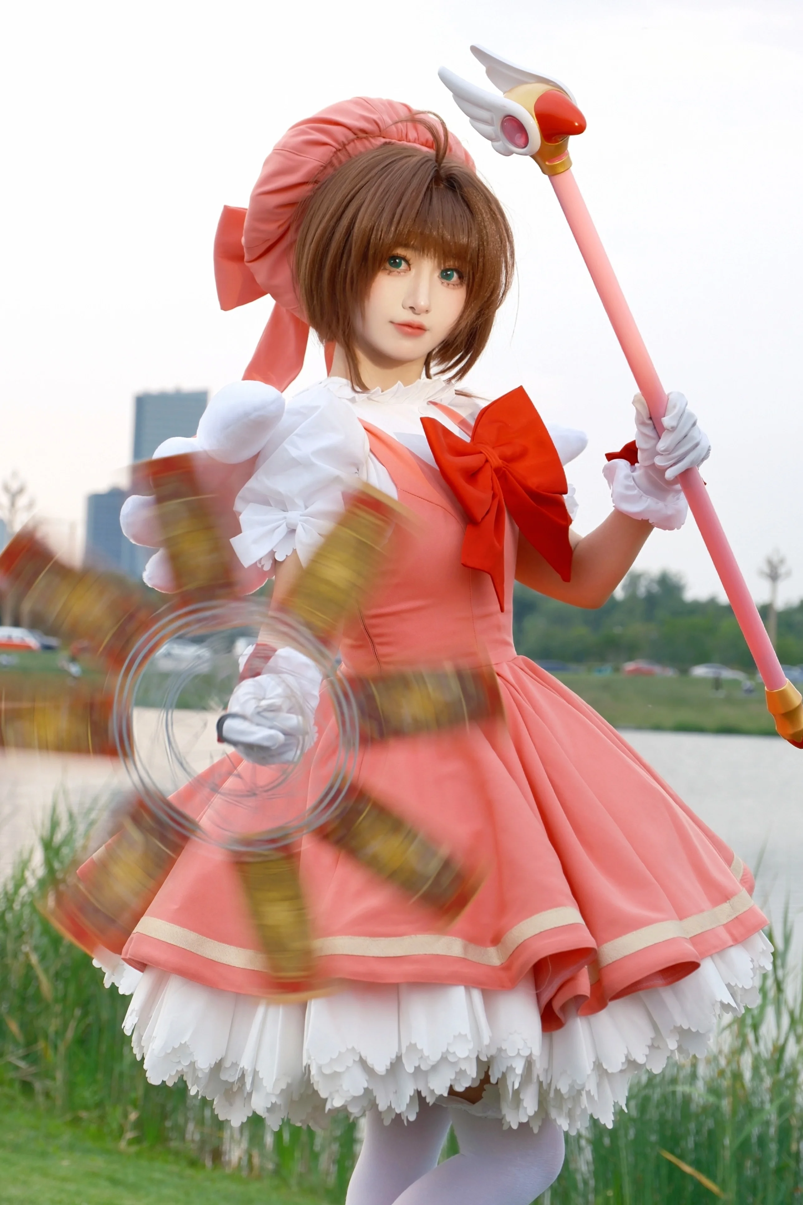 【木之本樱cos】魔卡少女樱低难度出片Pose分享 - 第4张