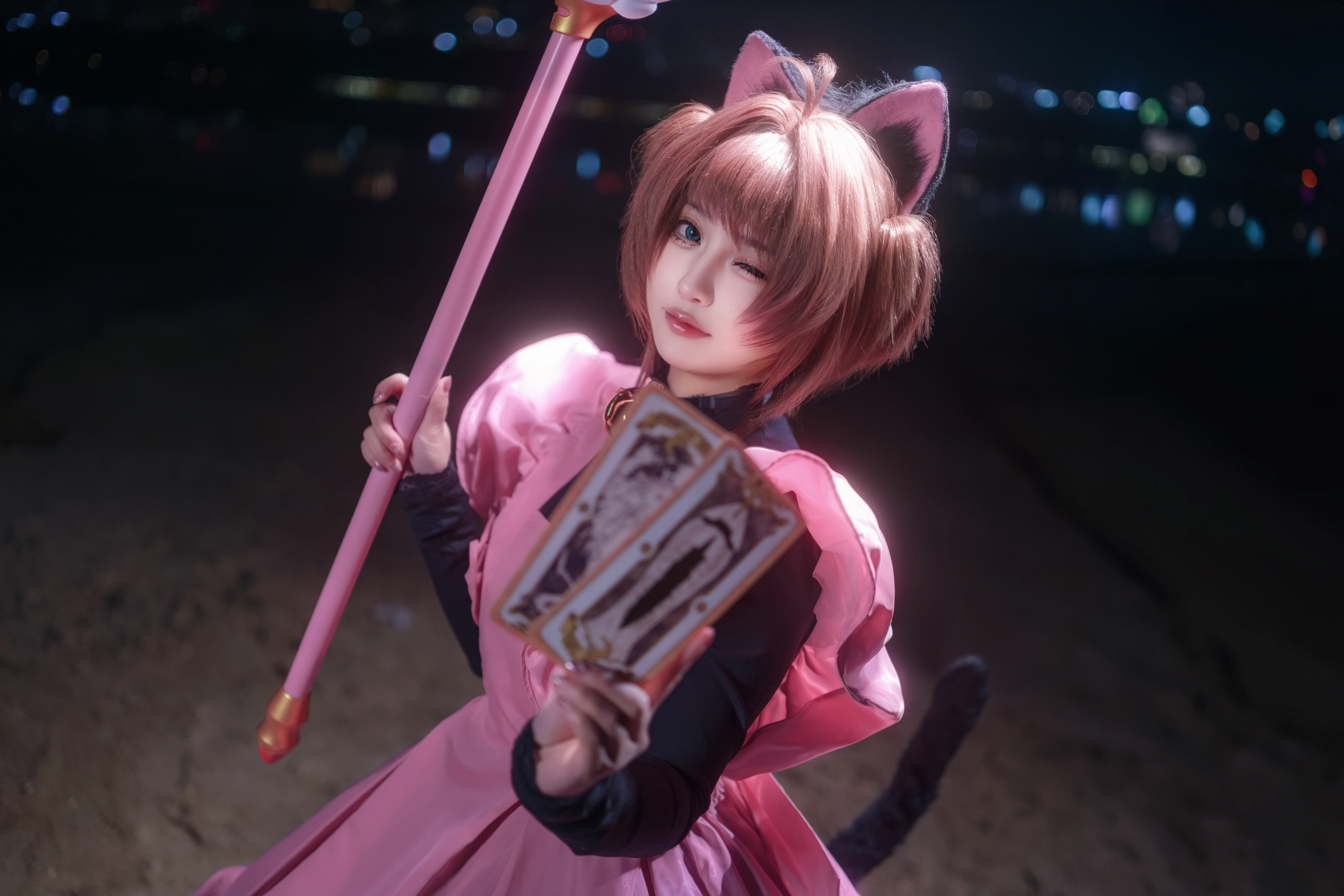 【木之本樱cos】魔卡少女樱低难度出片Pose分享 - 第9张