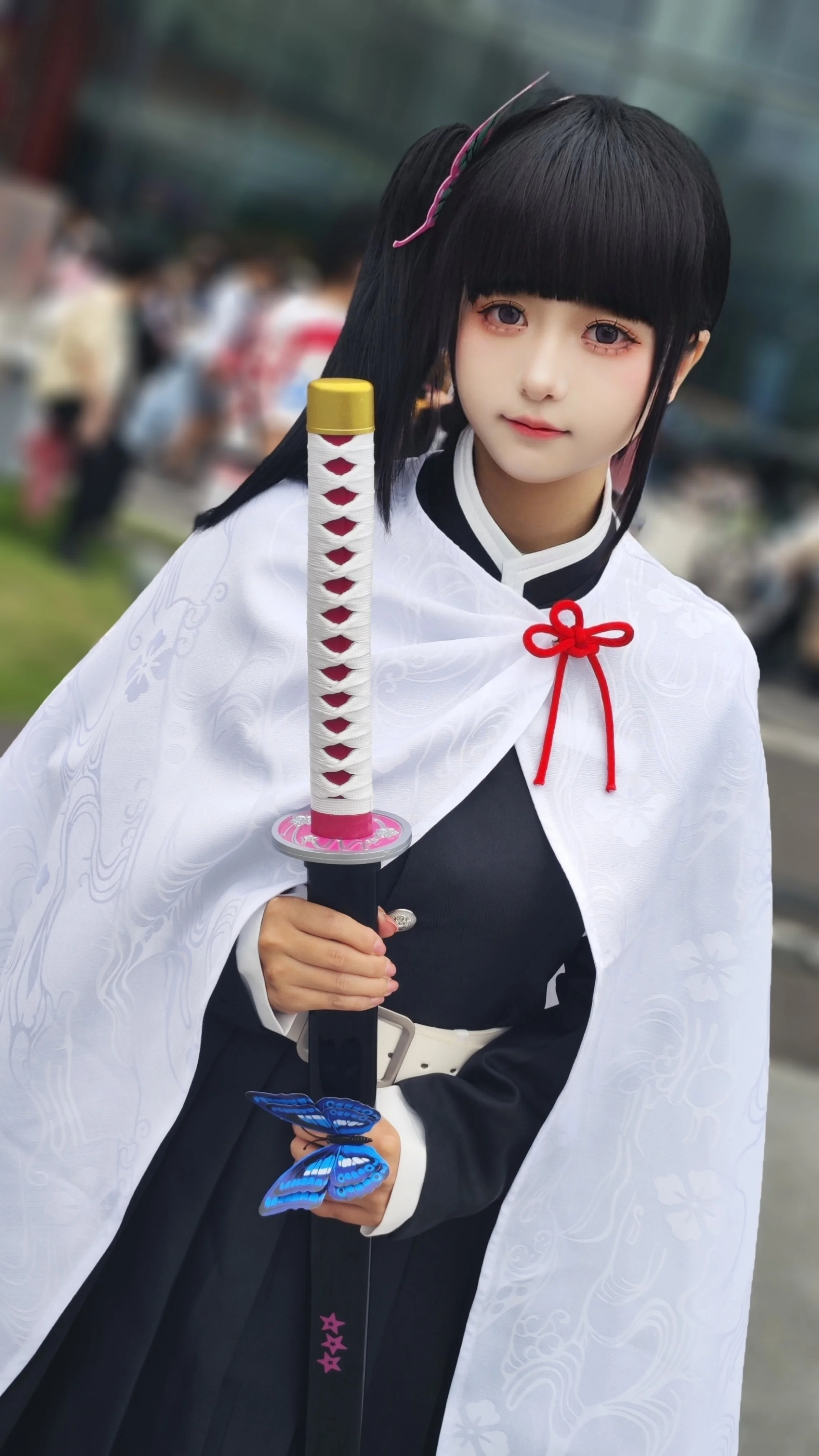【栗花落カナヲコスプレ】藤の花の下の蝶、鬼滅の刃のイベント写真シェア - 5 枚目