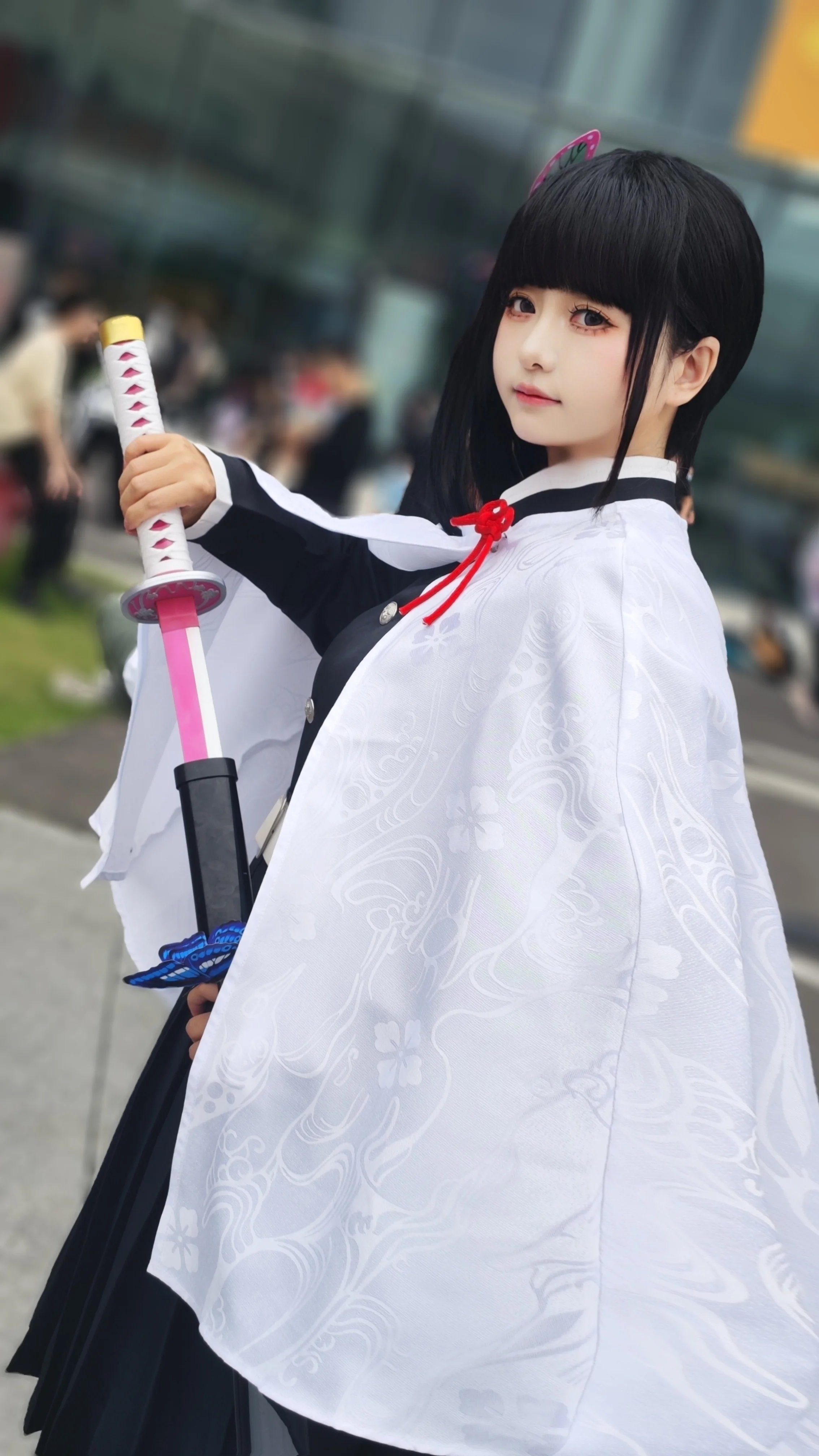 【栗花落カナヲコスプレ】藤の花の下の蝶、鬼滅の刃のイベント写真シェア - 6 枚目