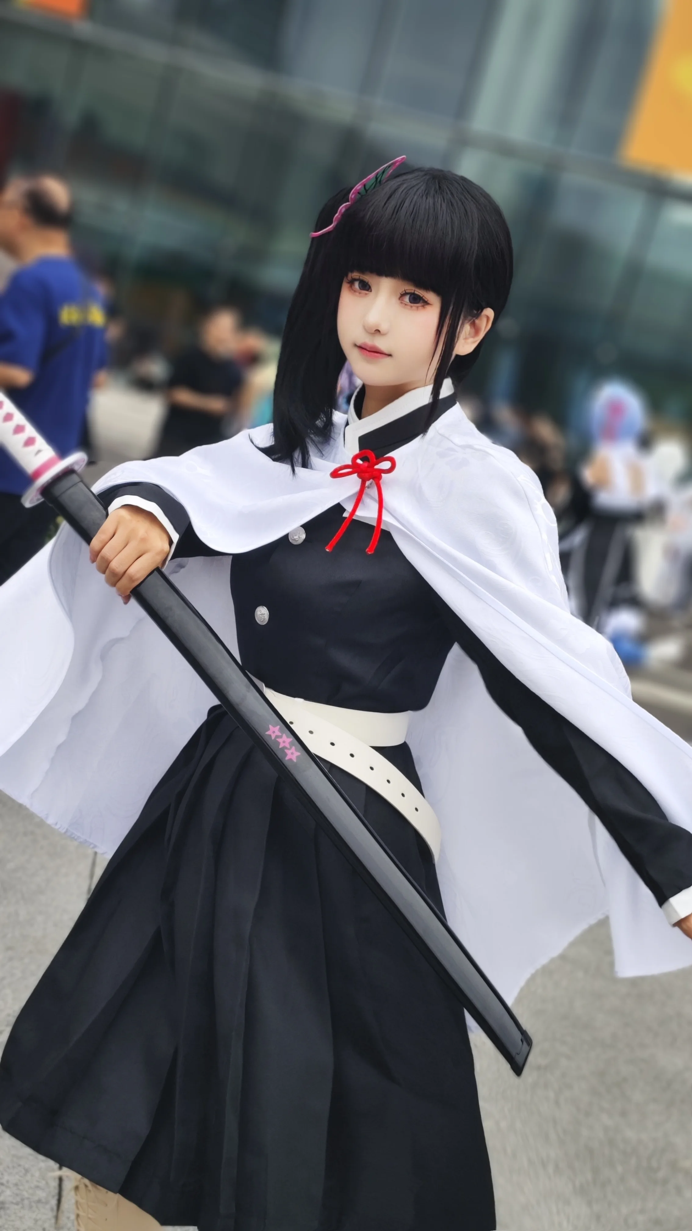 【栗花落カナヲコスプレ】藤の花の下の蝶、鬼滅の刃のイベント写真シェア - 7 枚目