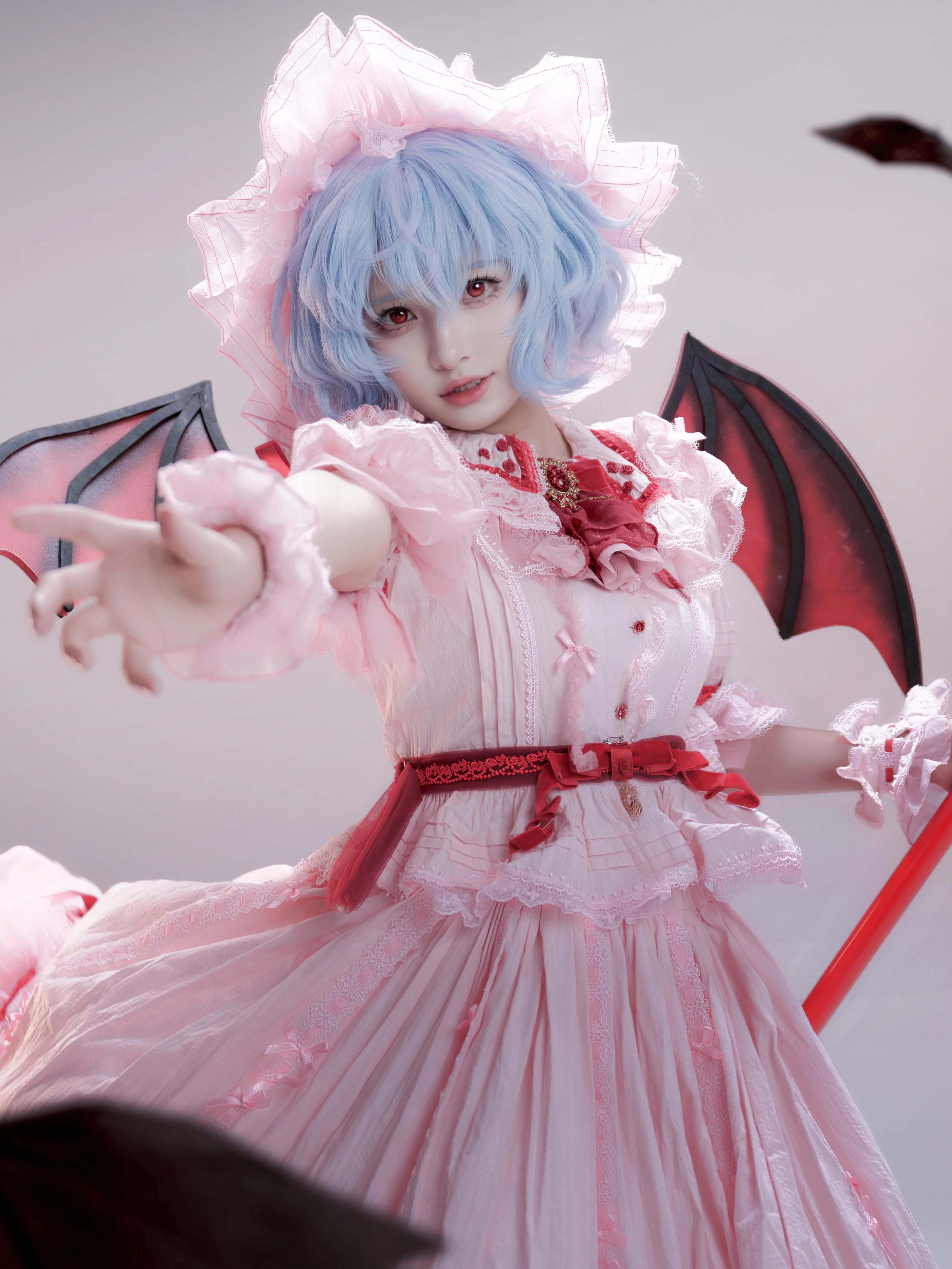 【蕾米莉亚斯卡雷特cos】东方Project红魔馆的暗夜红茶 - 第 1 张