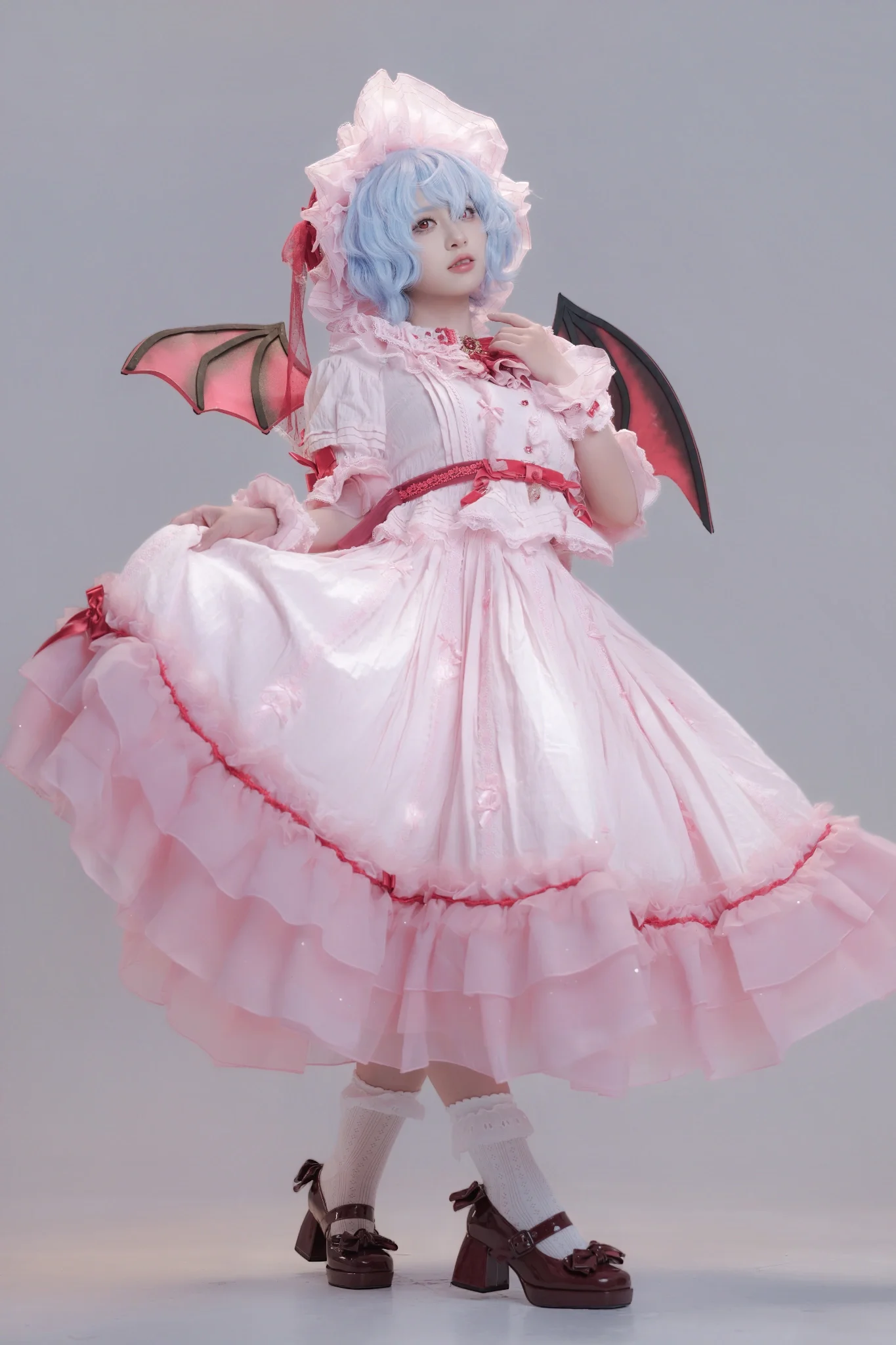 【蕾米莉亚斯卡雷特cos】东方Project红魔馆的暗夜红茶 - 第 6 张