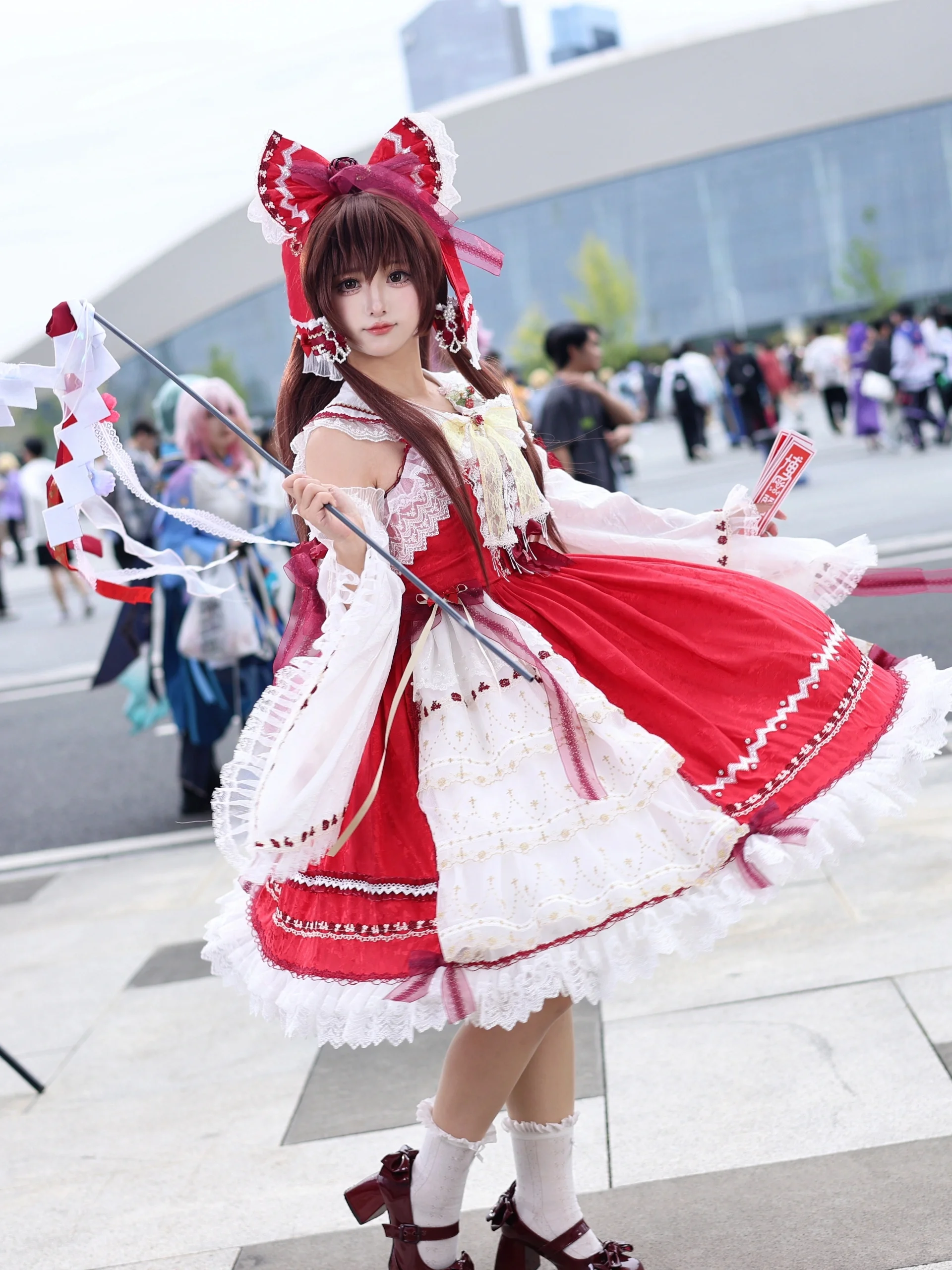【博丽灵梦cos】东方project里的漫展随拍 - 第 3 张