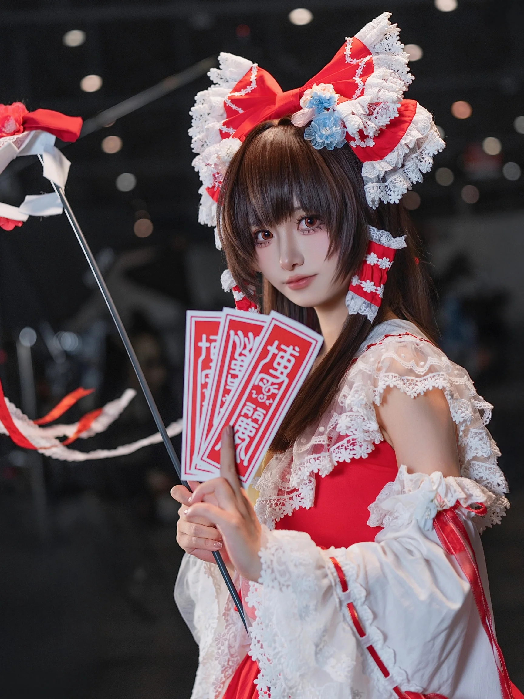 【博丽灵梦cos】东方project里的七月漫展返图