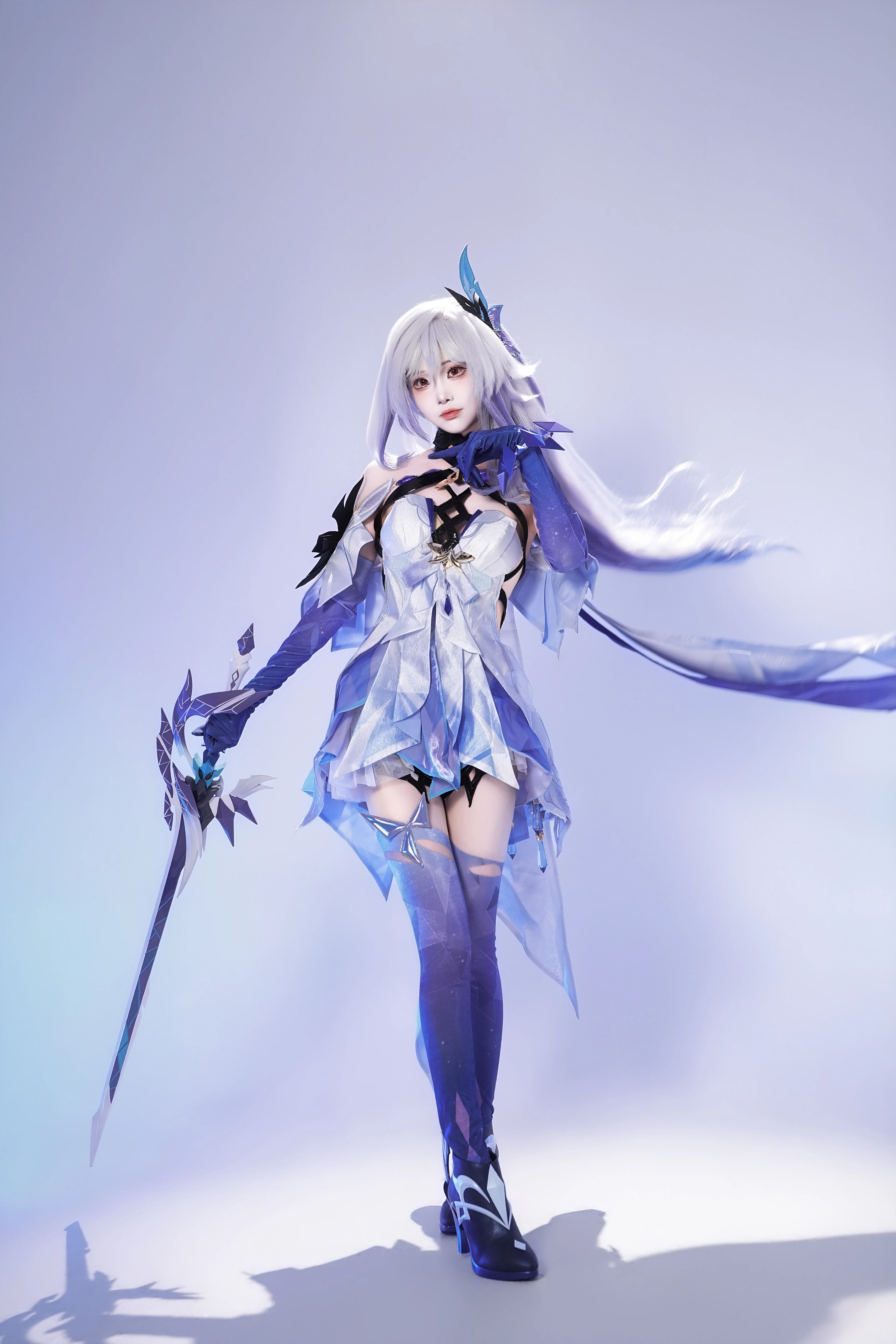 【丝柯克cos】踏过覆灭的星辰，于深渊中绽放的孤寂 - 第6张