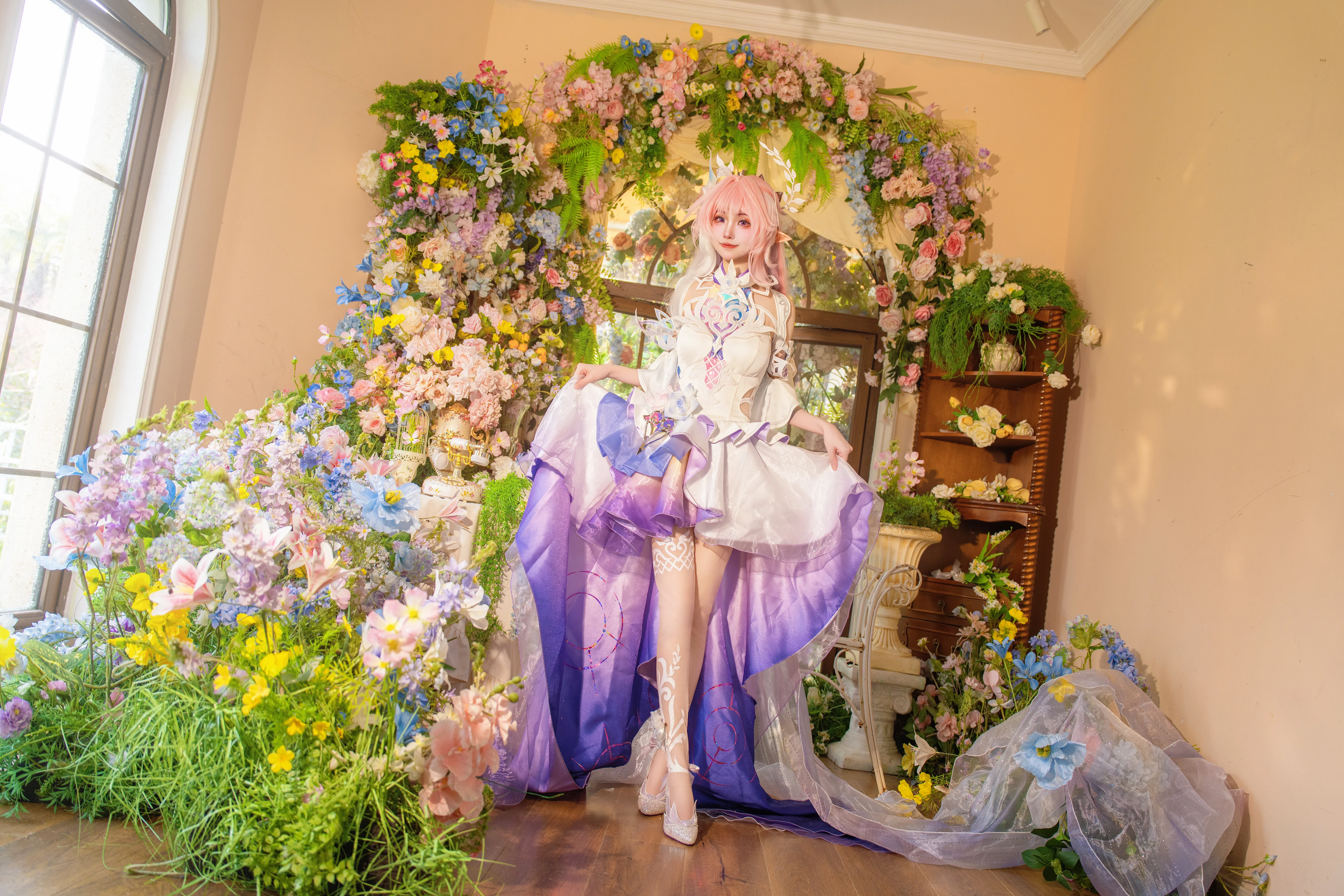 【昔涟cos】崩坏星穹铁道里的花与梦