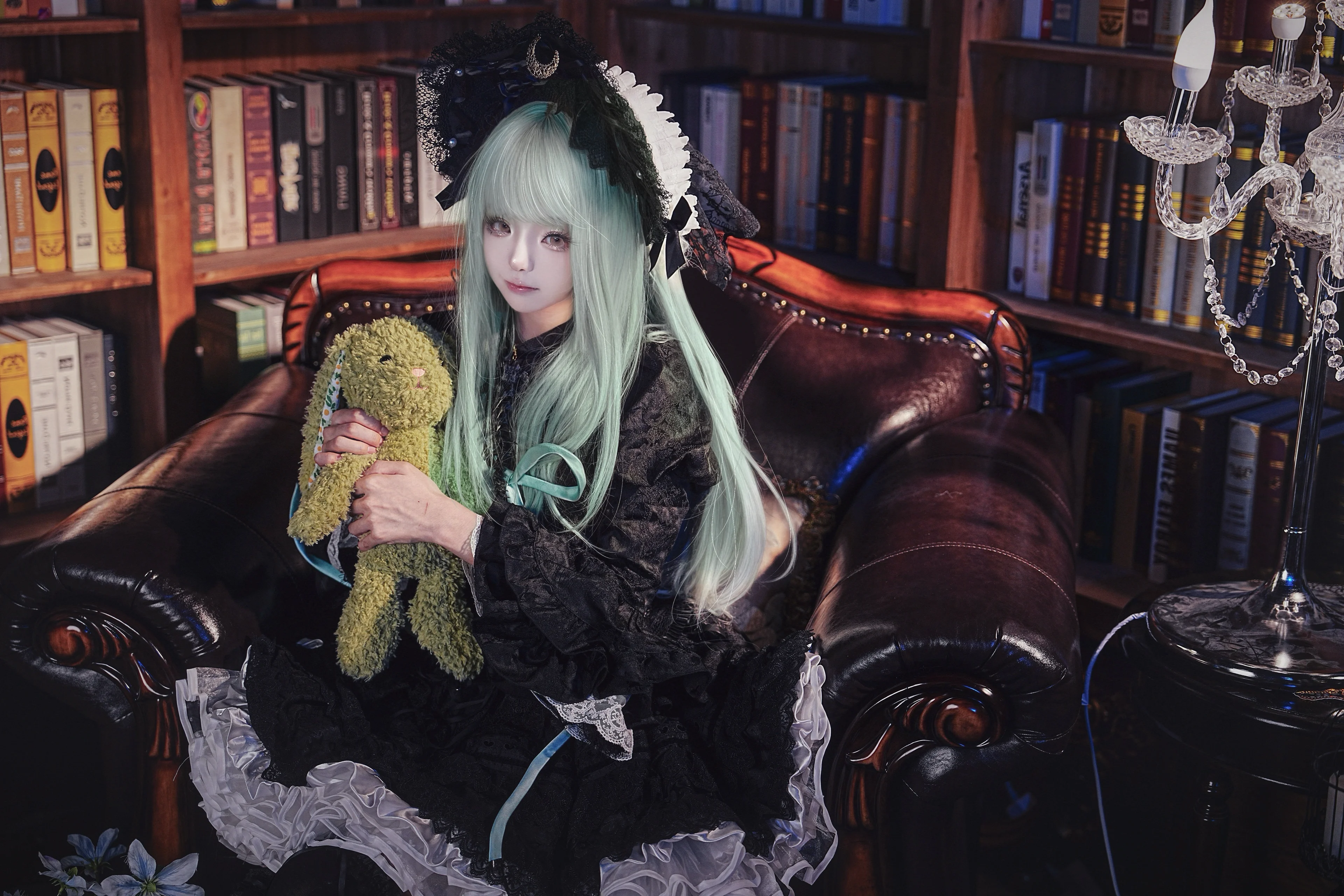 【若葉睦cos】明日方舟裡的靜謐人偶，藏書閣中的孤獨身影 - 第 2 張