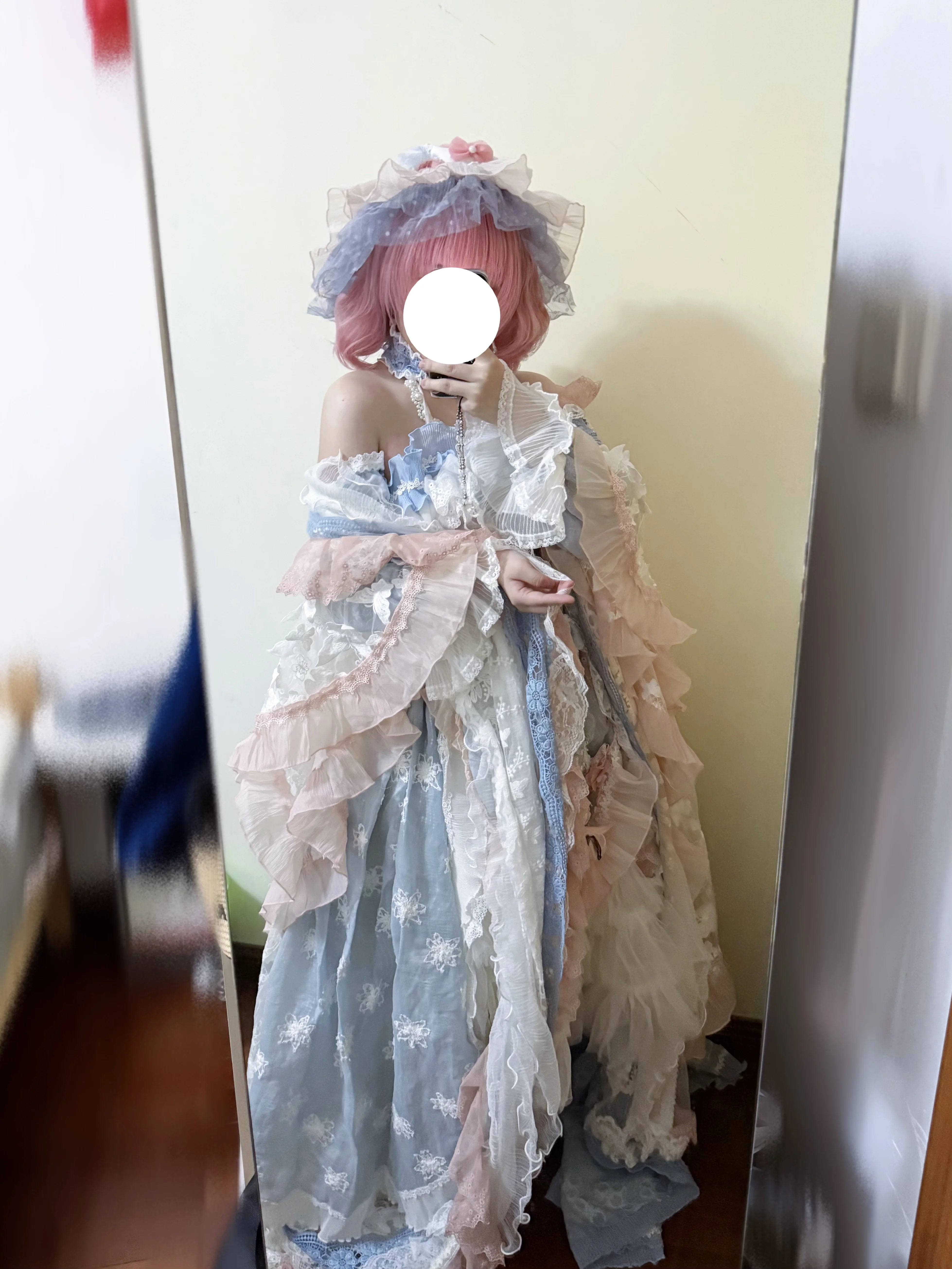【西行寺幽幽子cos】東方project試裝記錄，夢幻花邊裡的優雅氣息 - 第 1 張