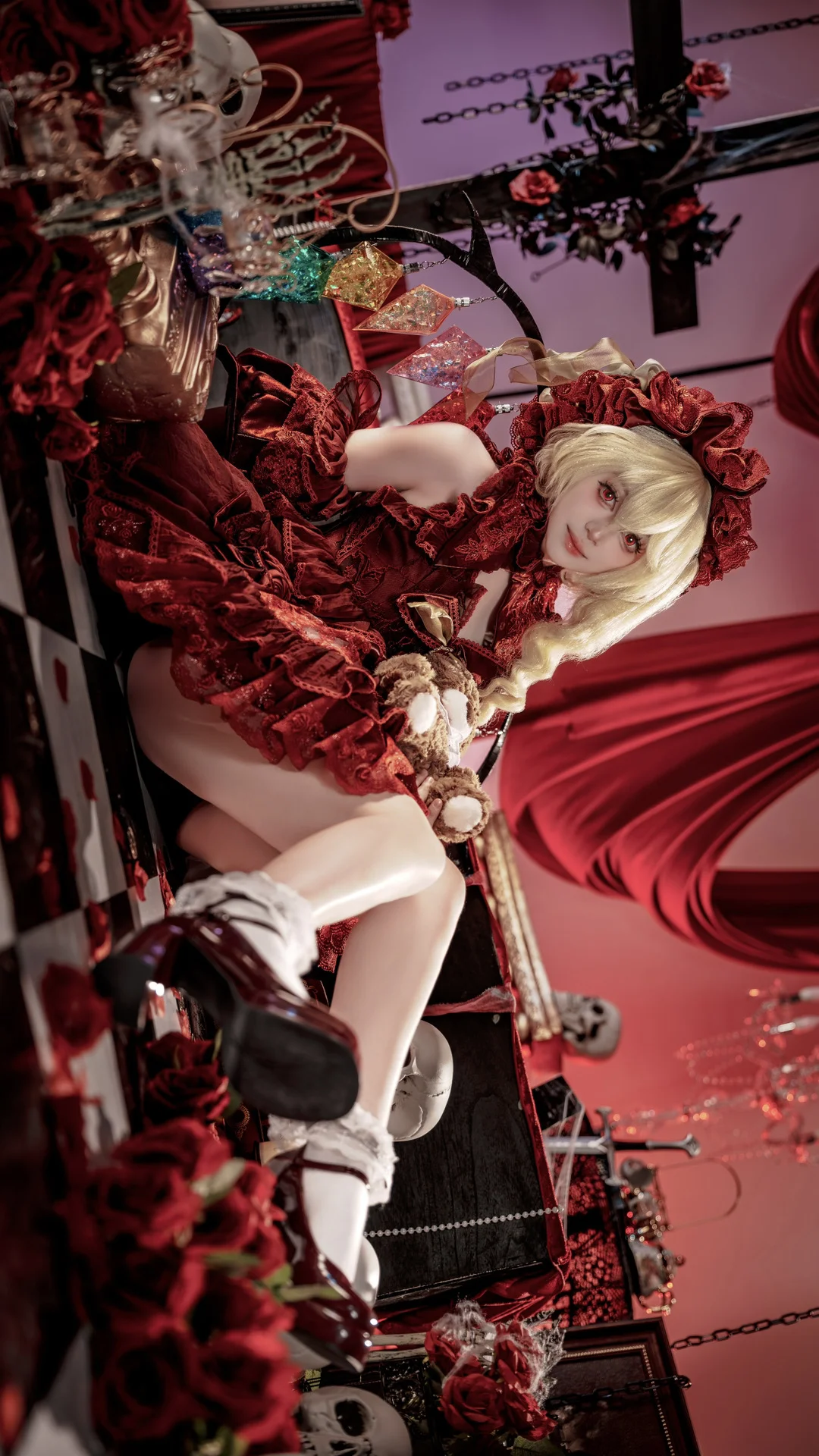 【芙兰朵露cos】东方Project的恶魔之妹，红魔馆的神秘少女 - 第 1 张