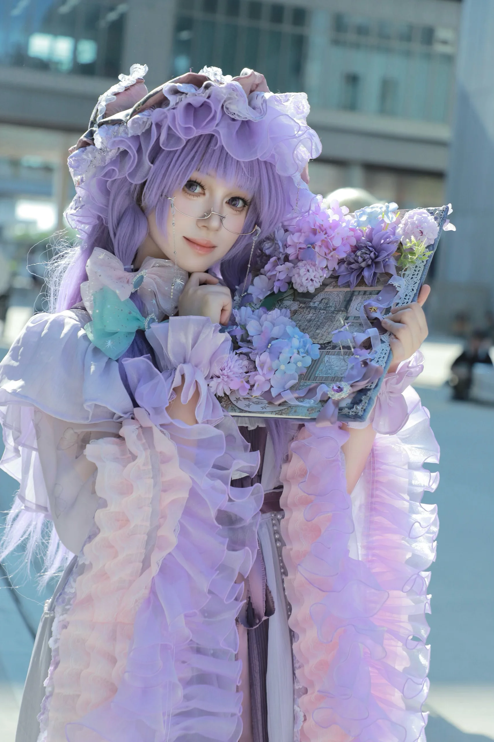 【帕秋莉cos】东方project里的神秘图书馆少女 - 第 10 张