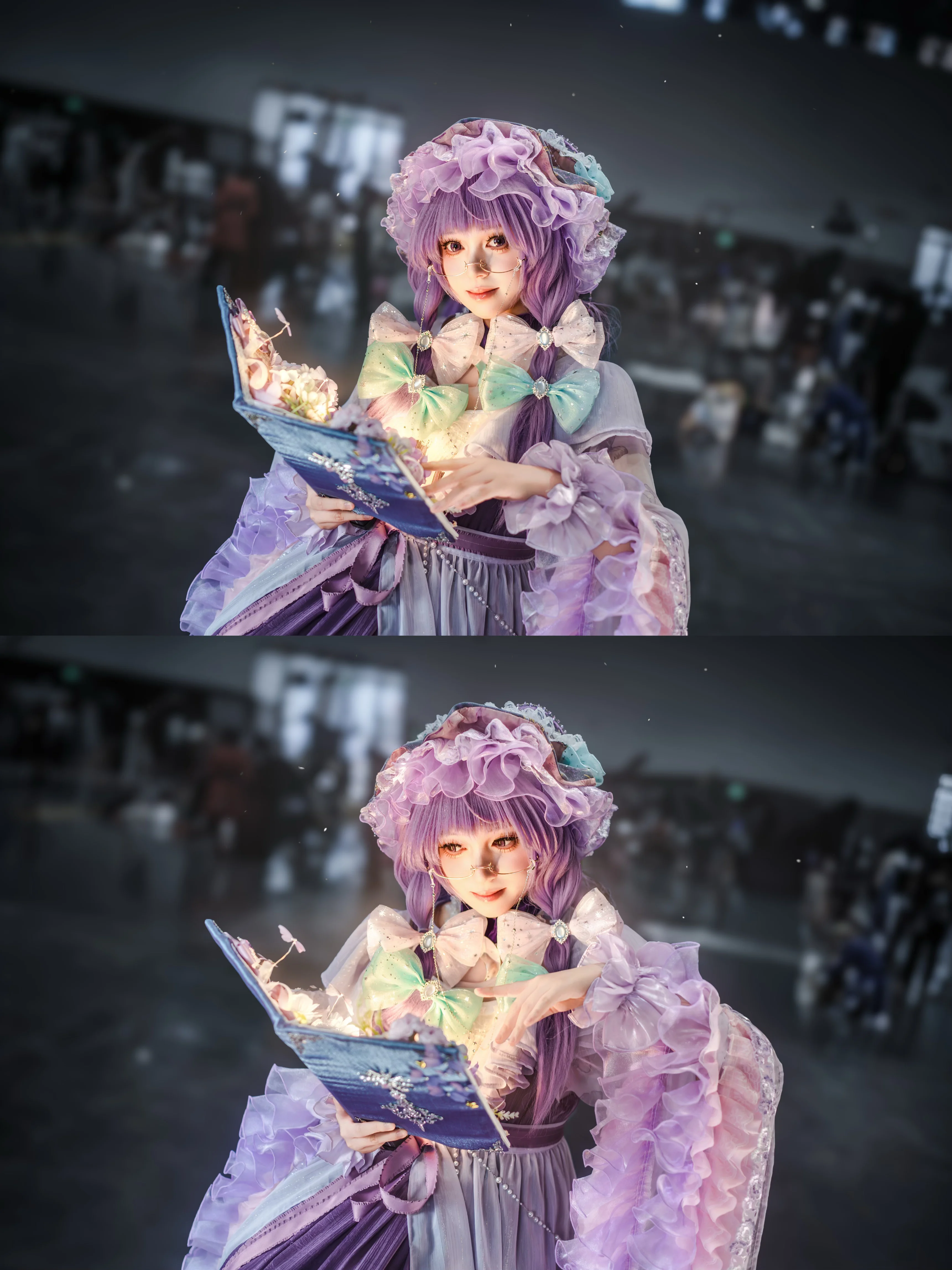【帕秋莉cos】东方project里的神秘图书馆少女 - 第 5 张