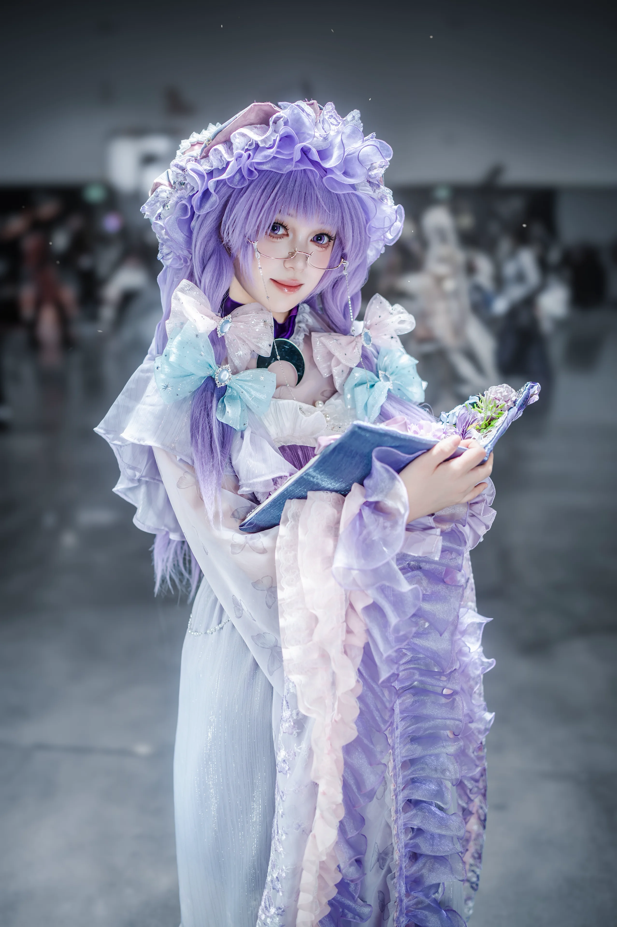 【帕秋莉cos】东方project里的神秘图书馆少女 - 第 6 张