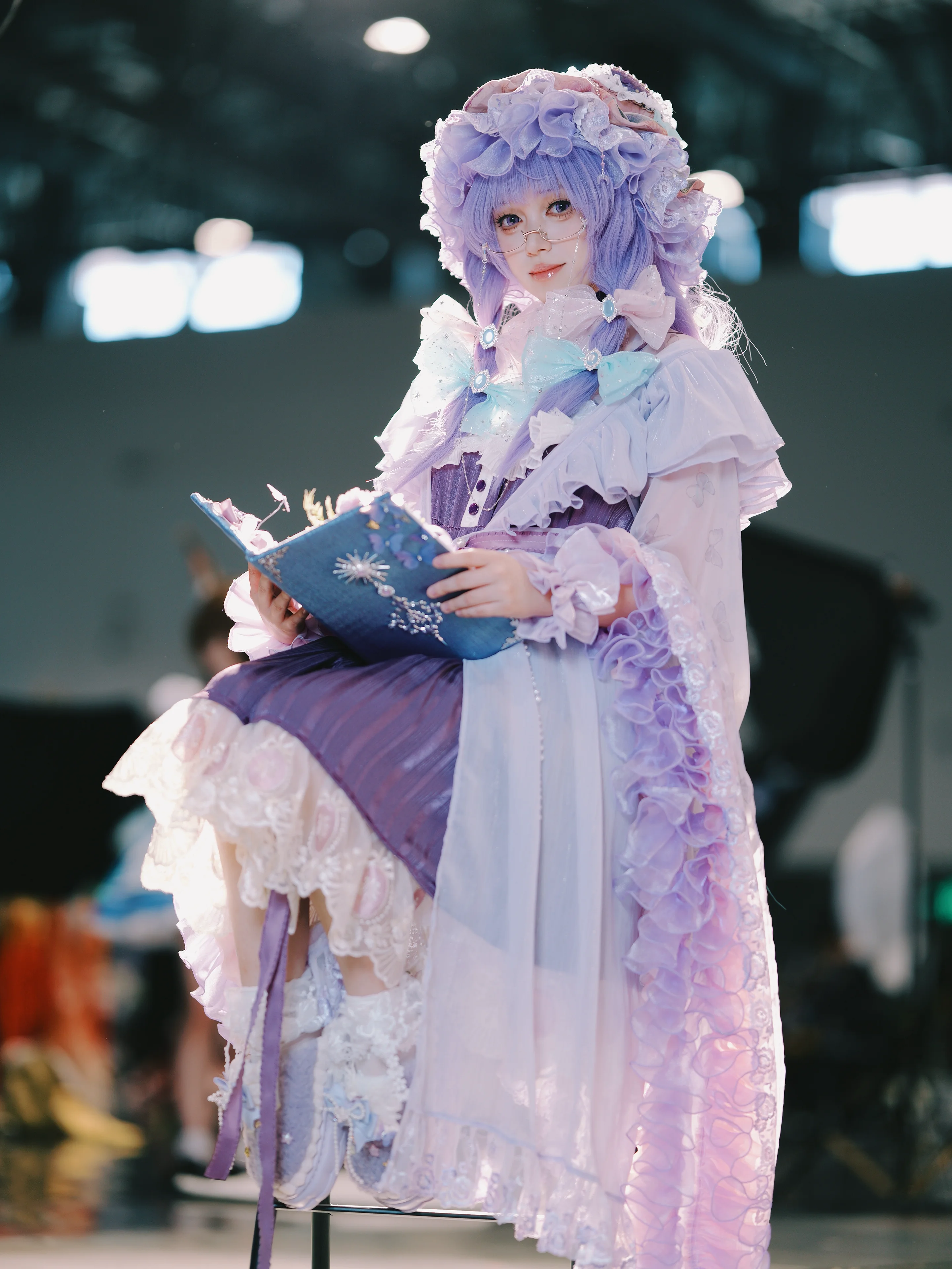 【帕秋莉cos】东方project里的神秘图书馆少女 - 第 7 张